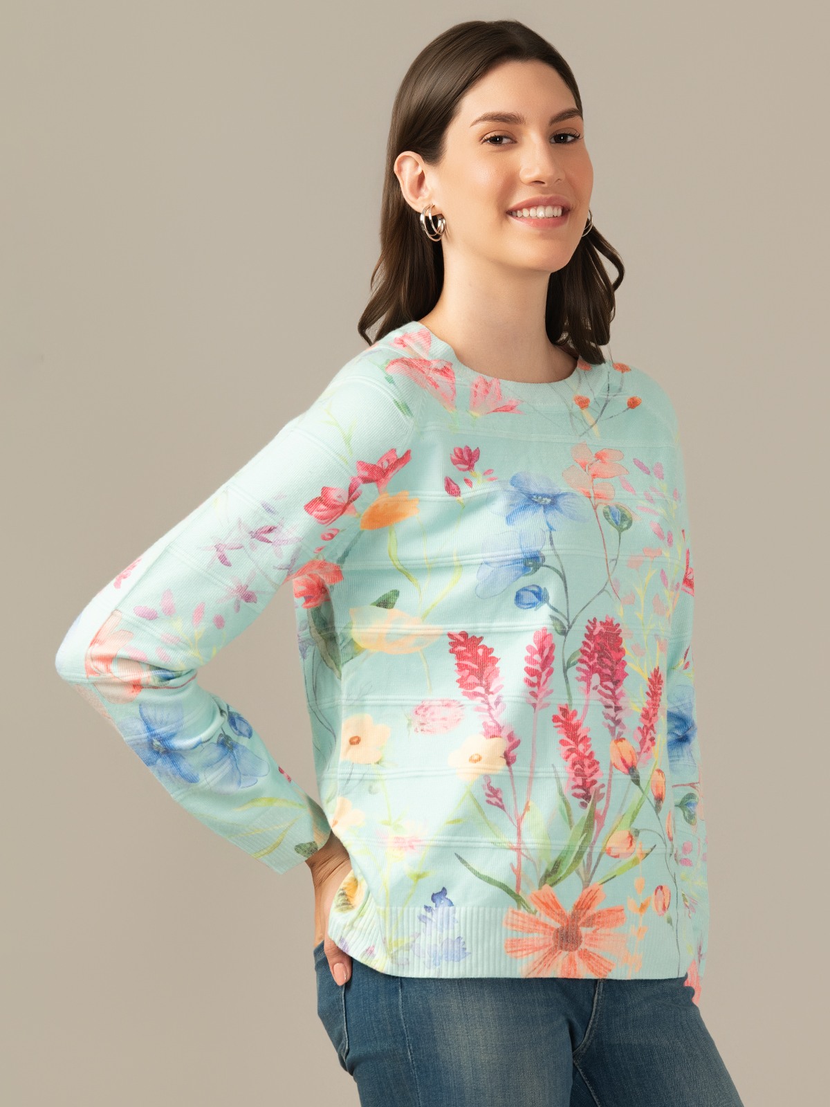 ALBION PREMIUM LADIES FIROZY SWEATSHIRT