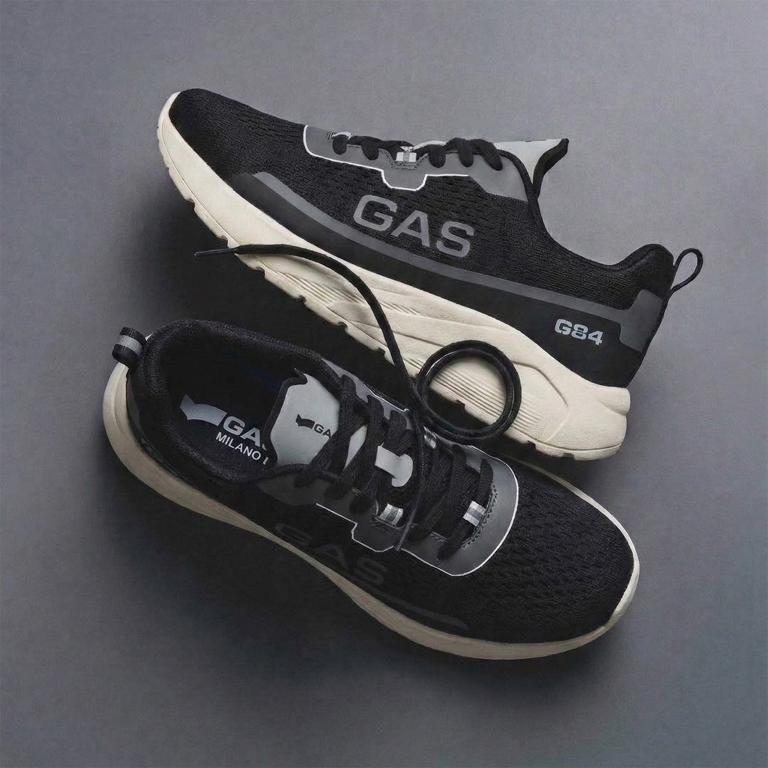 Men Eclipse-V1 Black Casual Sneakers