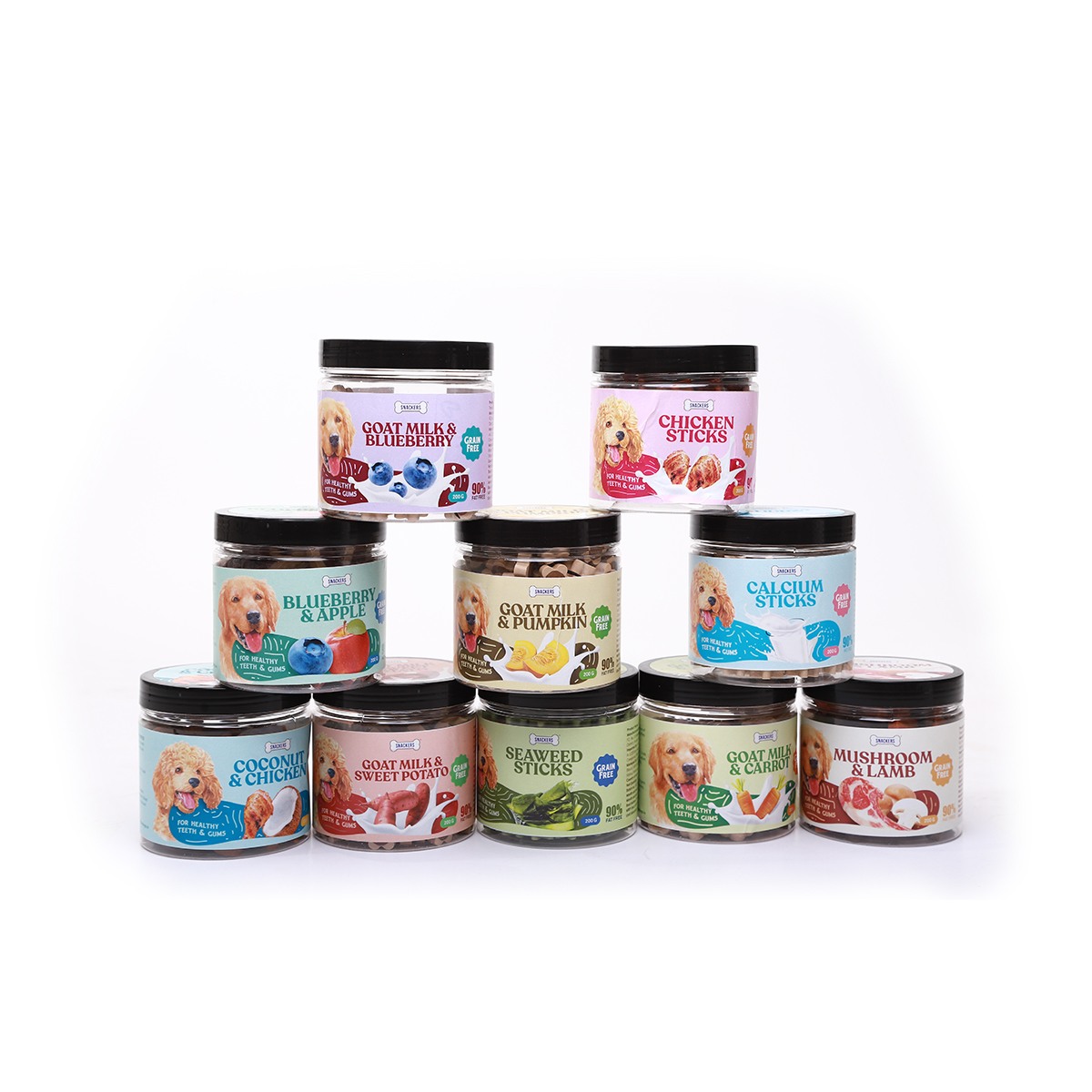 Snackers Coconut and Chicken Bites Dog Treats - 200 gm