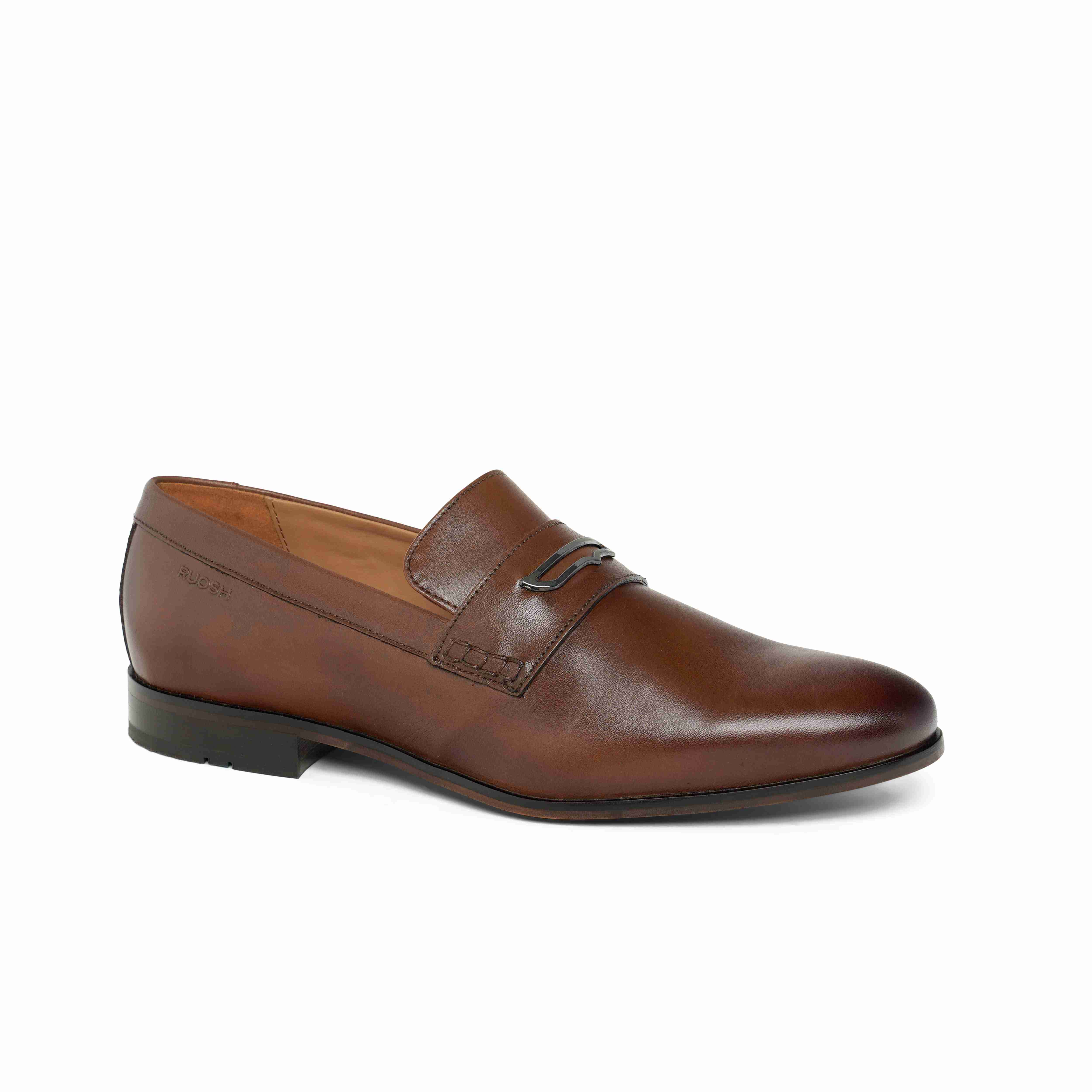 The Presto Ruosh Men Tan Formal Slip-On
