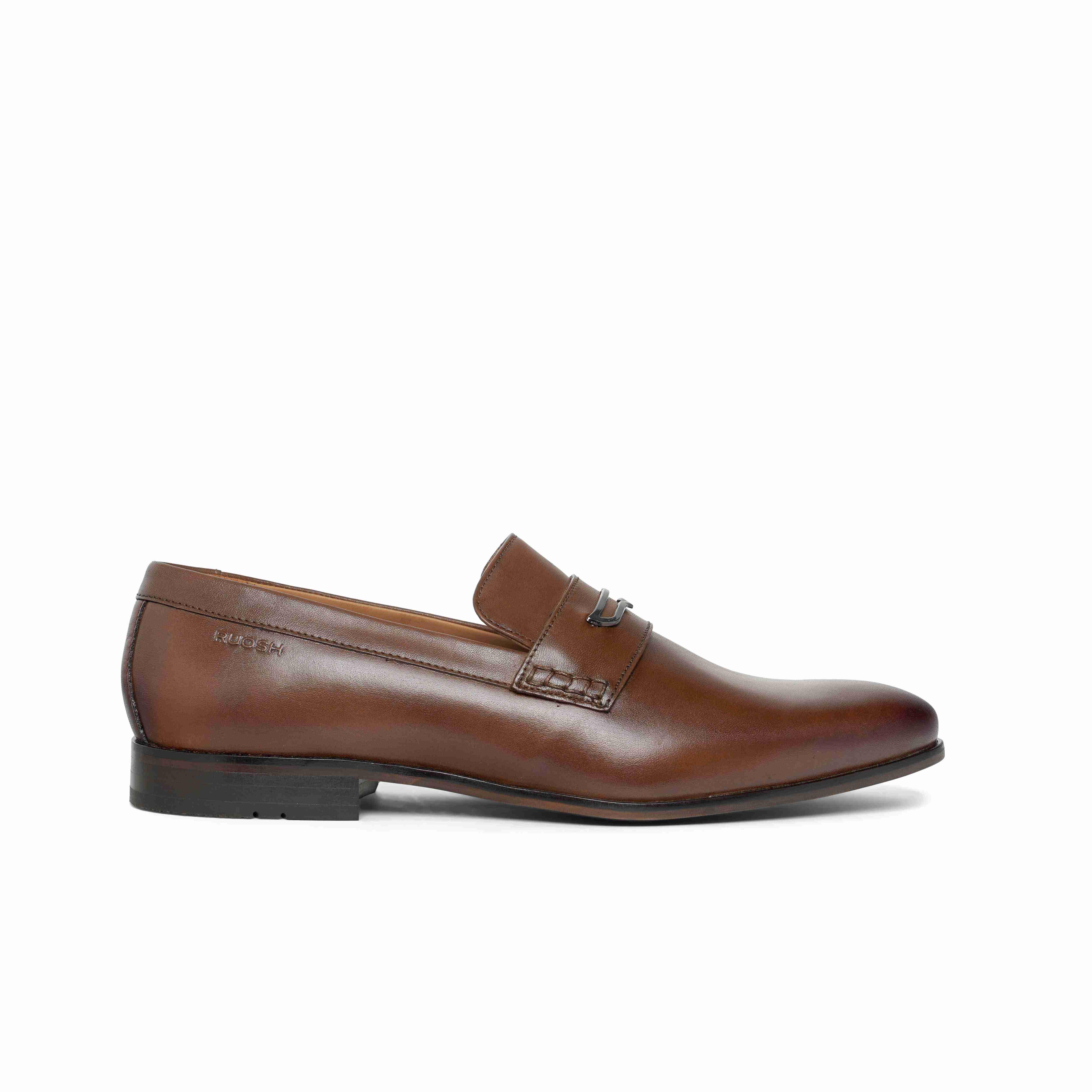 The Presto Ruosh Men Tan Formal Slip-On