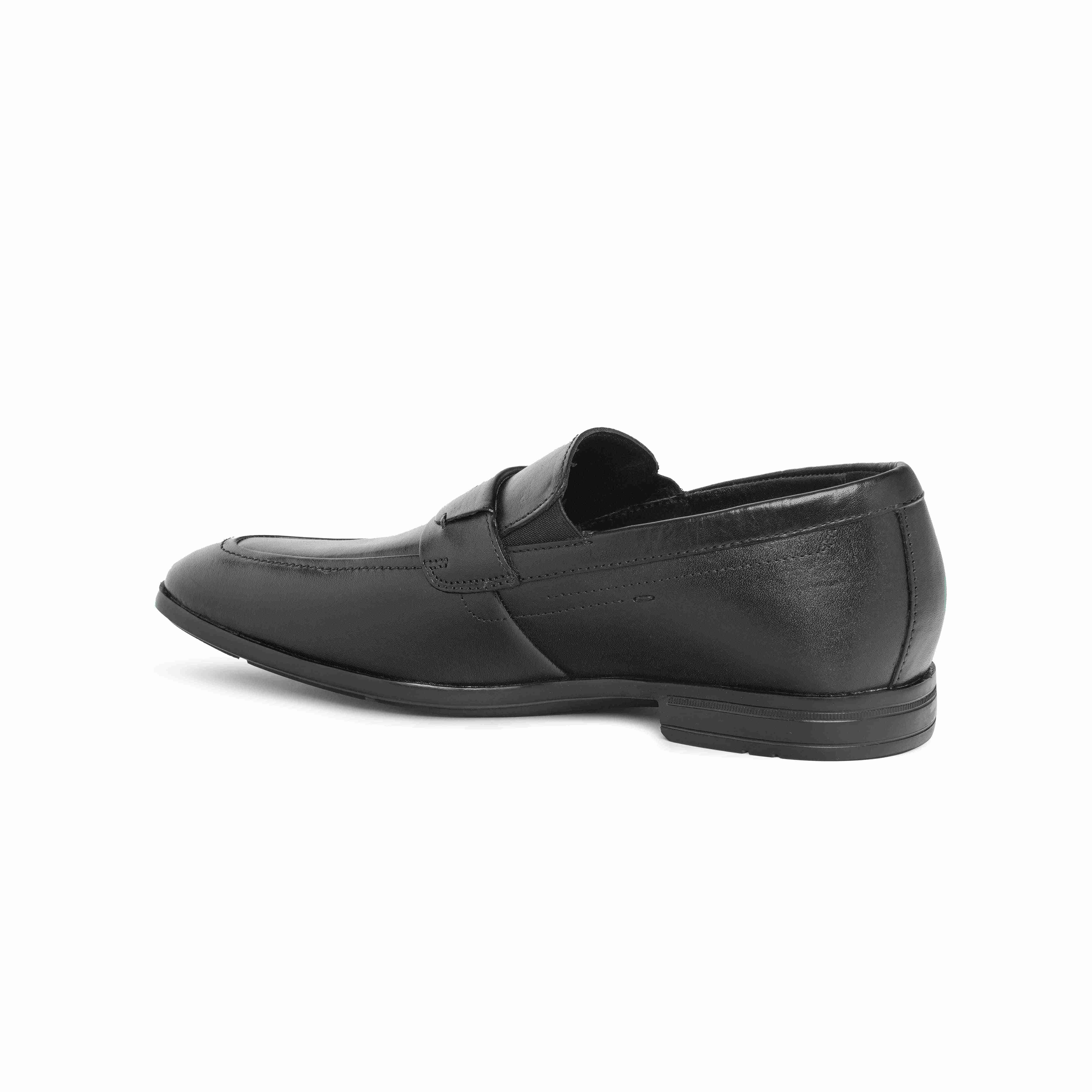 The Manchester Ruosh Men Black Penny Loafer