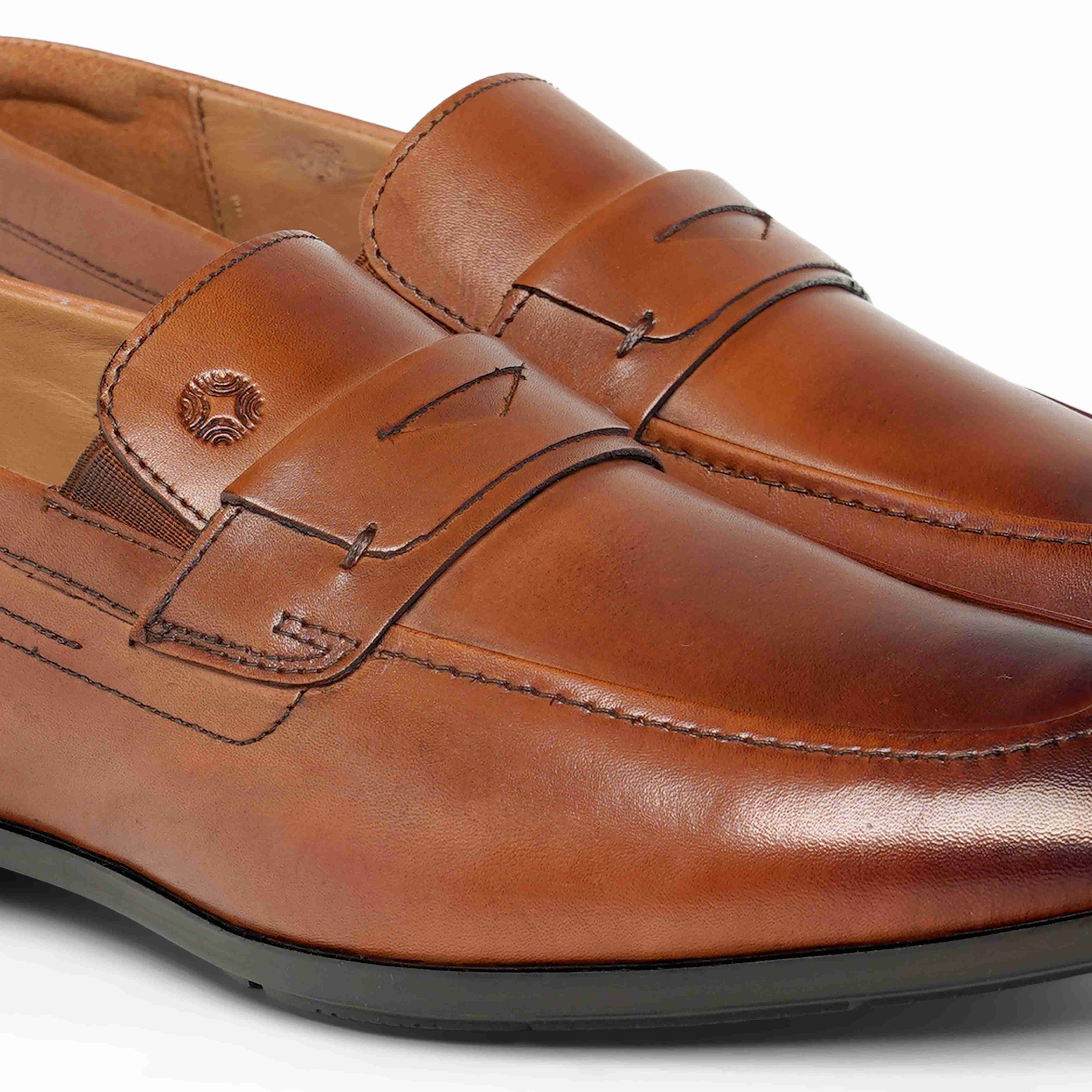The Manchester Ruosh Men Tan Formal Lace-Up