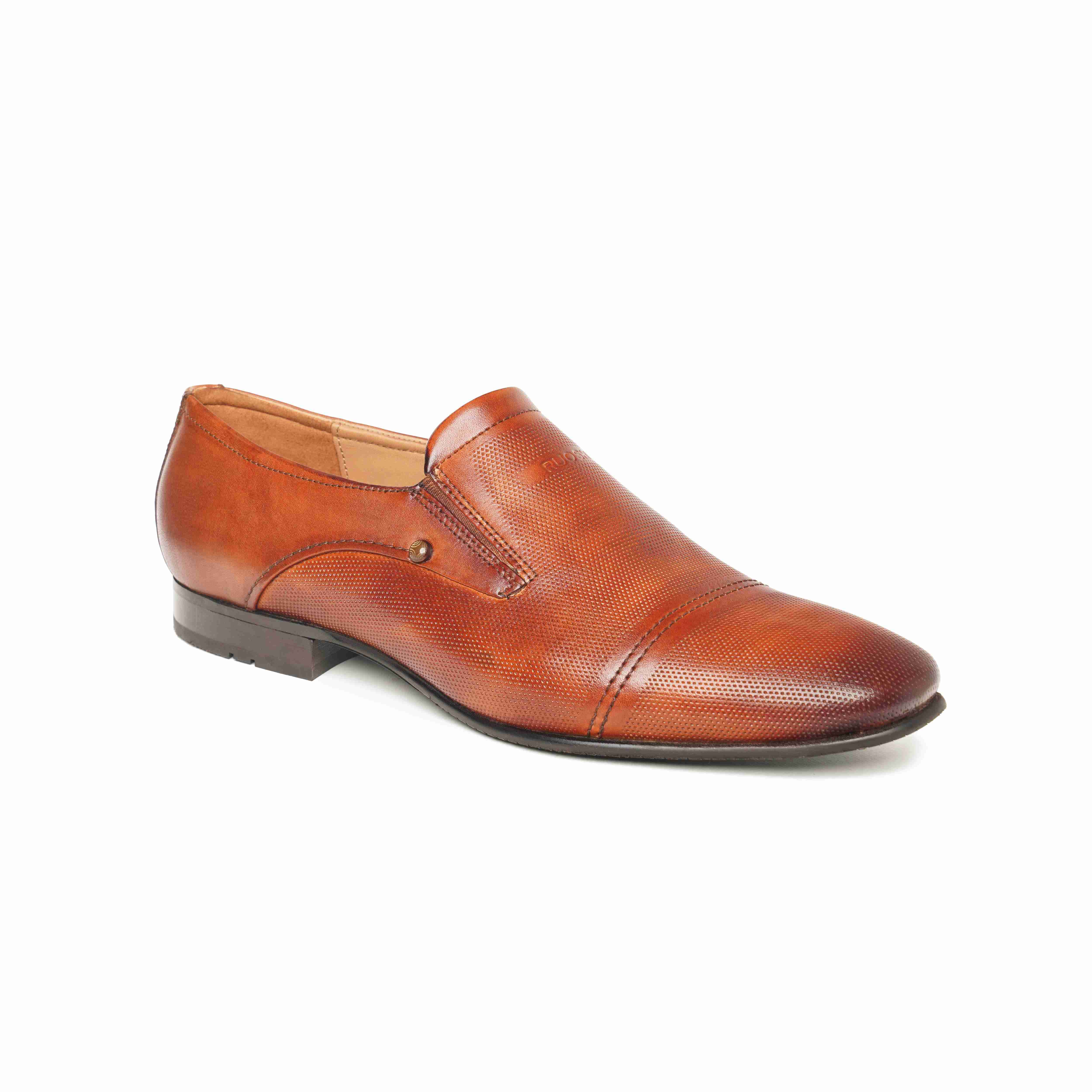 The Lando Ruosh Men Tan Formal Slip-On