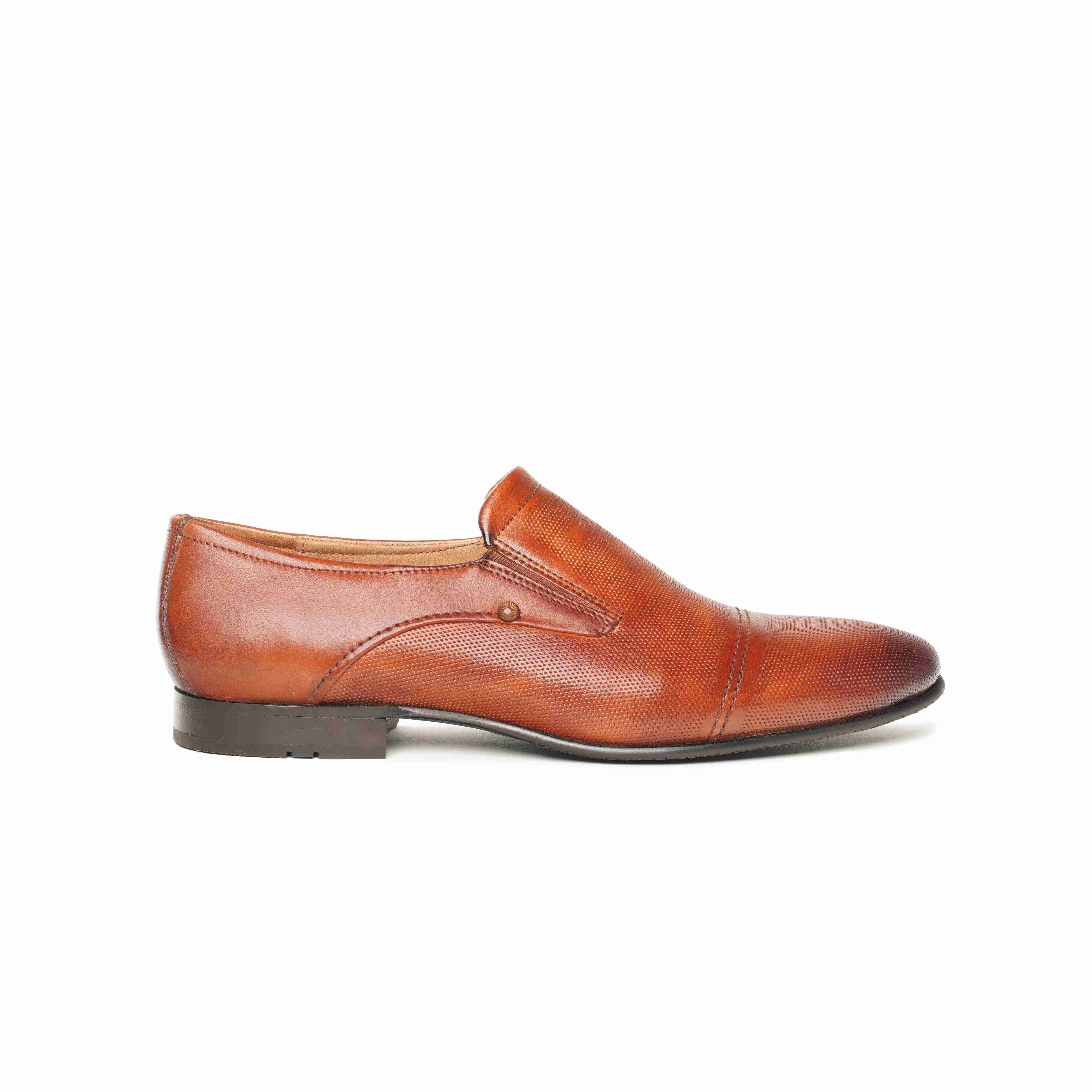 The Lando Ruosh Men Tan Formal Slip-On