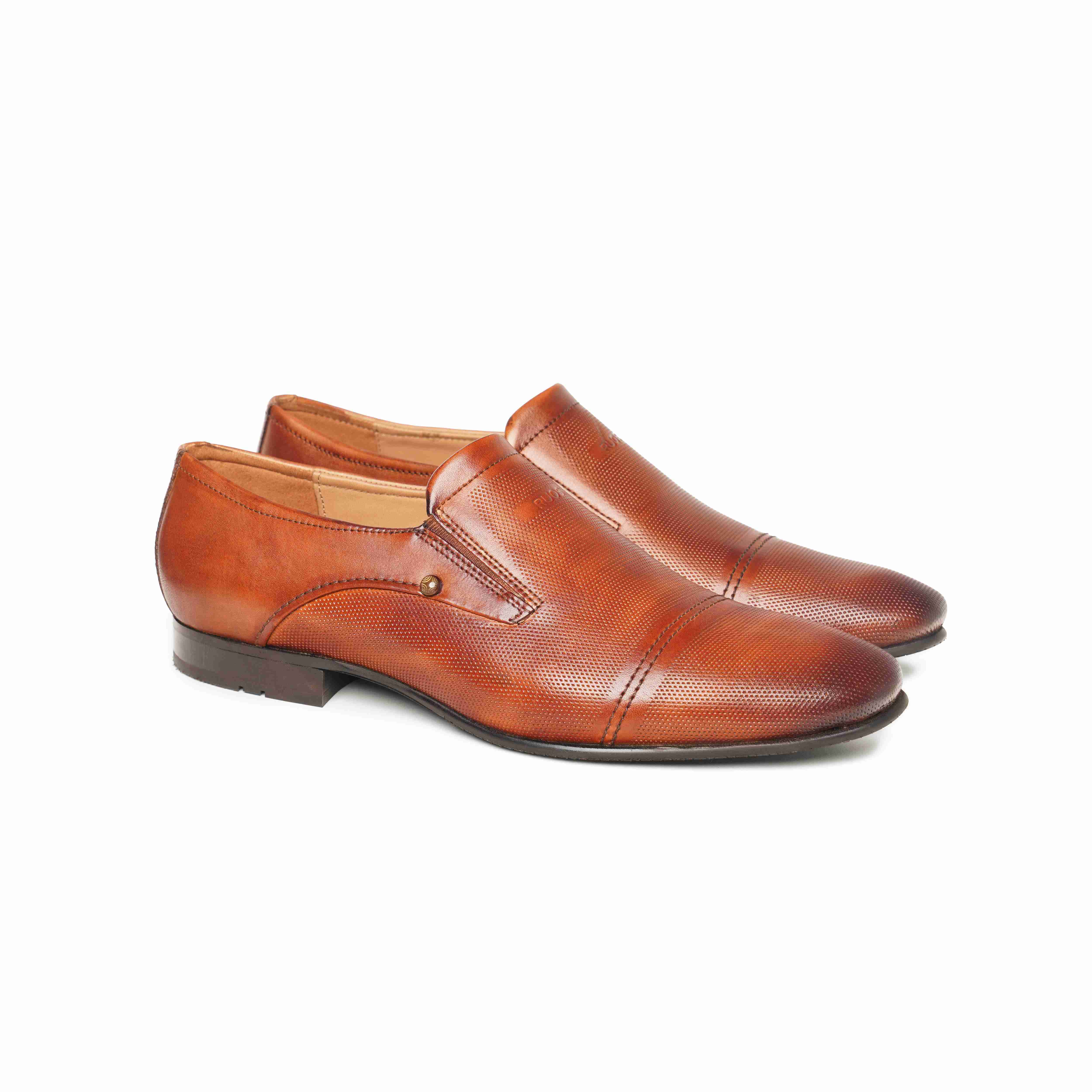 The Lando Ruosh Men Tan Formal Slip-On