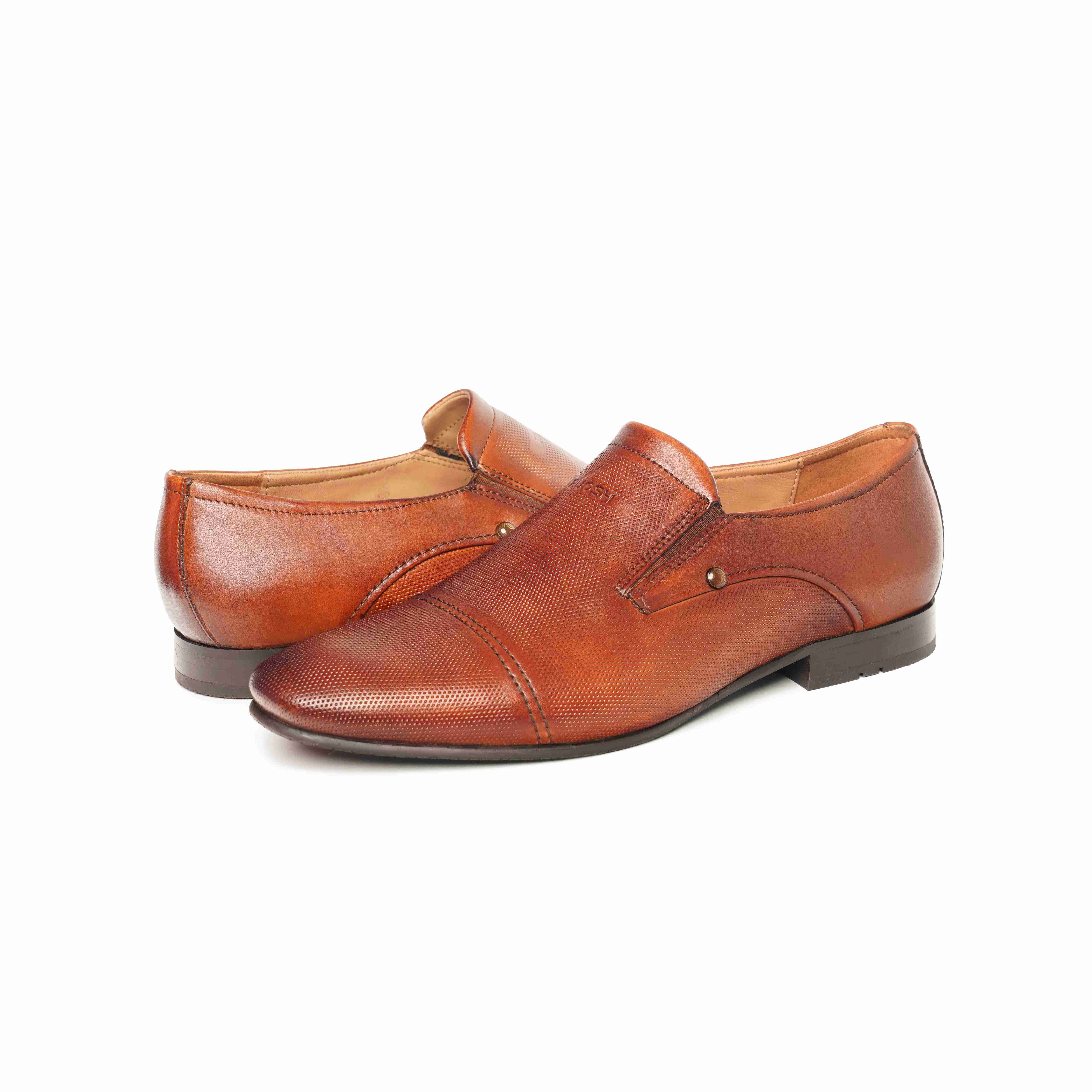 The Lando Ruosh Men Tan Formal Slip-On