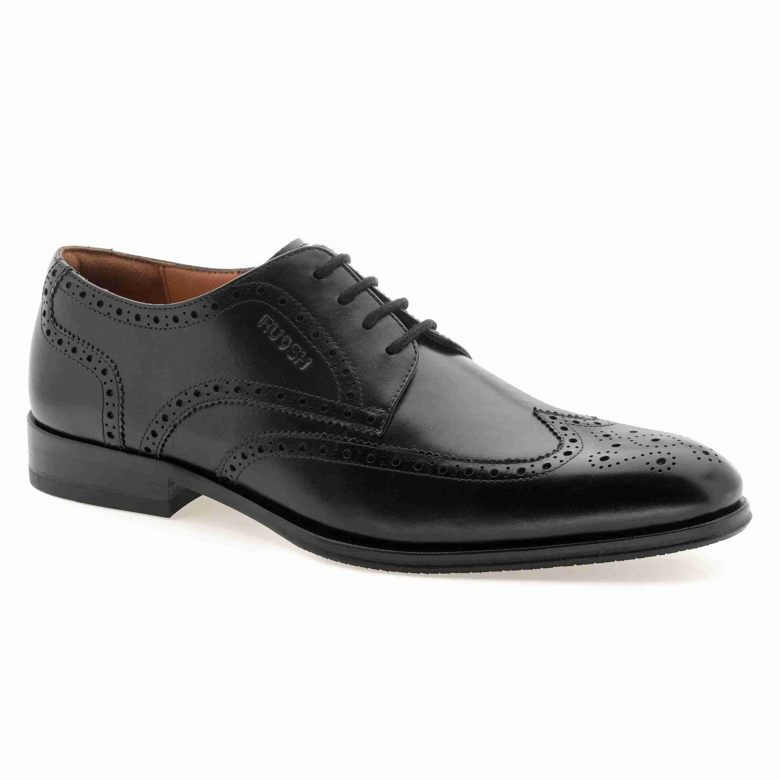 The Willy Black Men Formal Brogue Ruosh