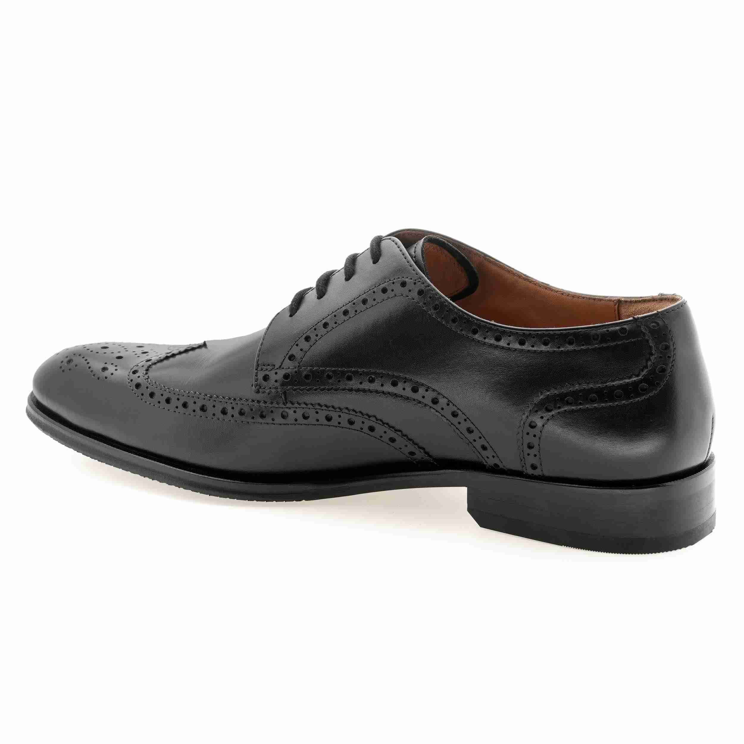 The Willy Black Men Formal Brogue Ruosh