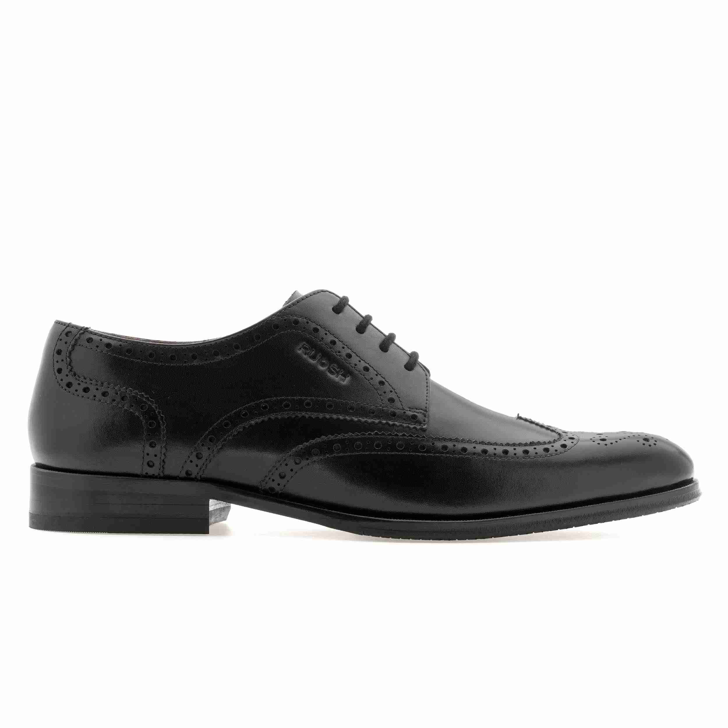 The Willy Black Men Formal Brogue Ruosh