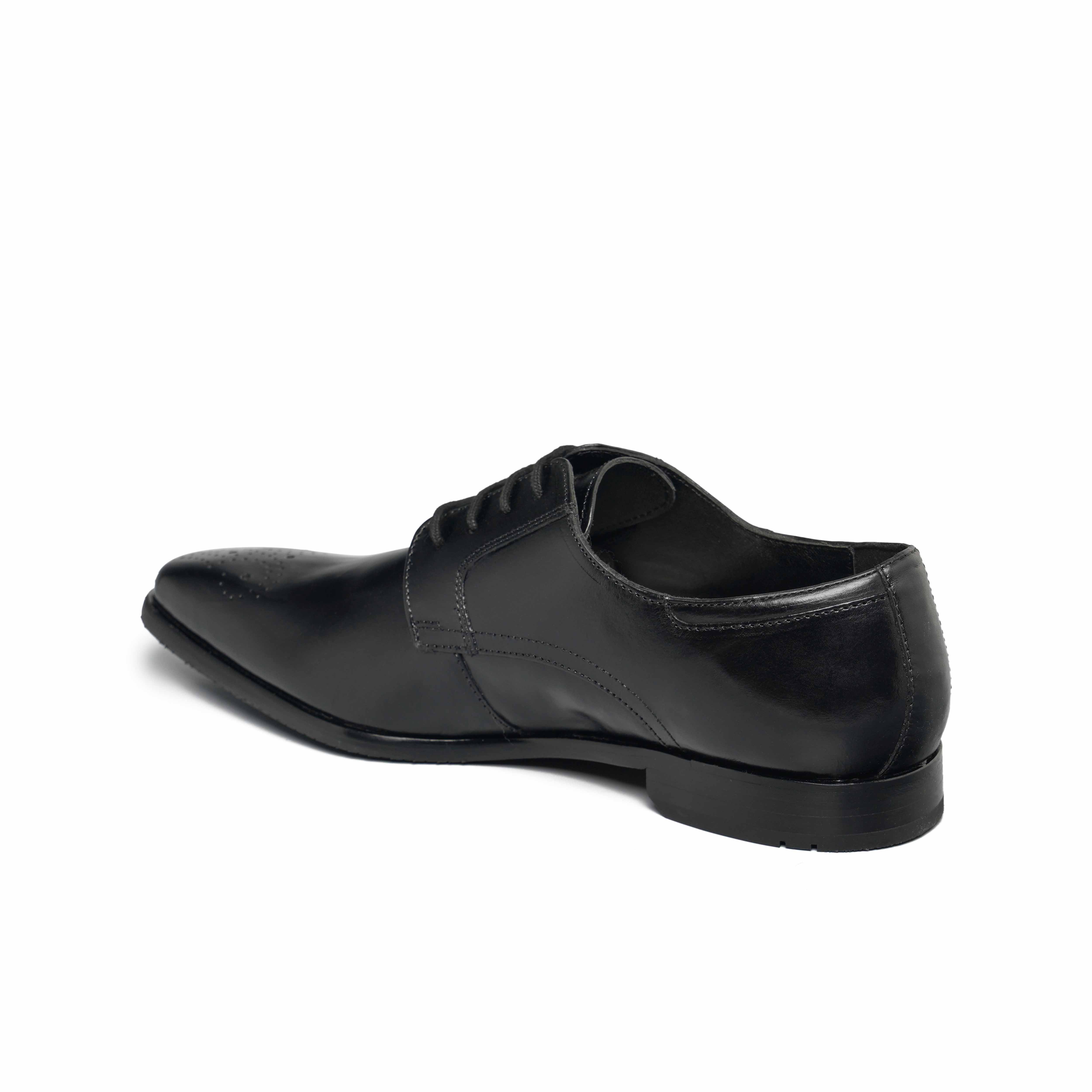 The Alba Ruosh Men Black Formal Lace-Up