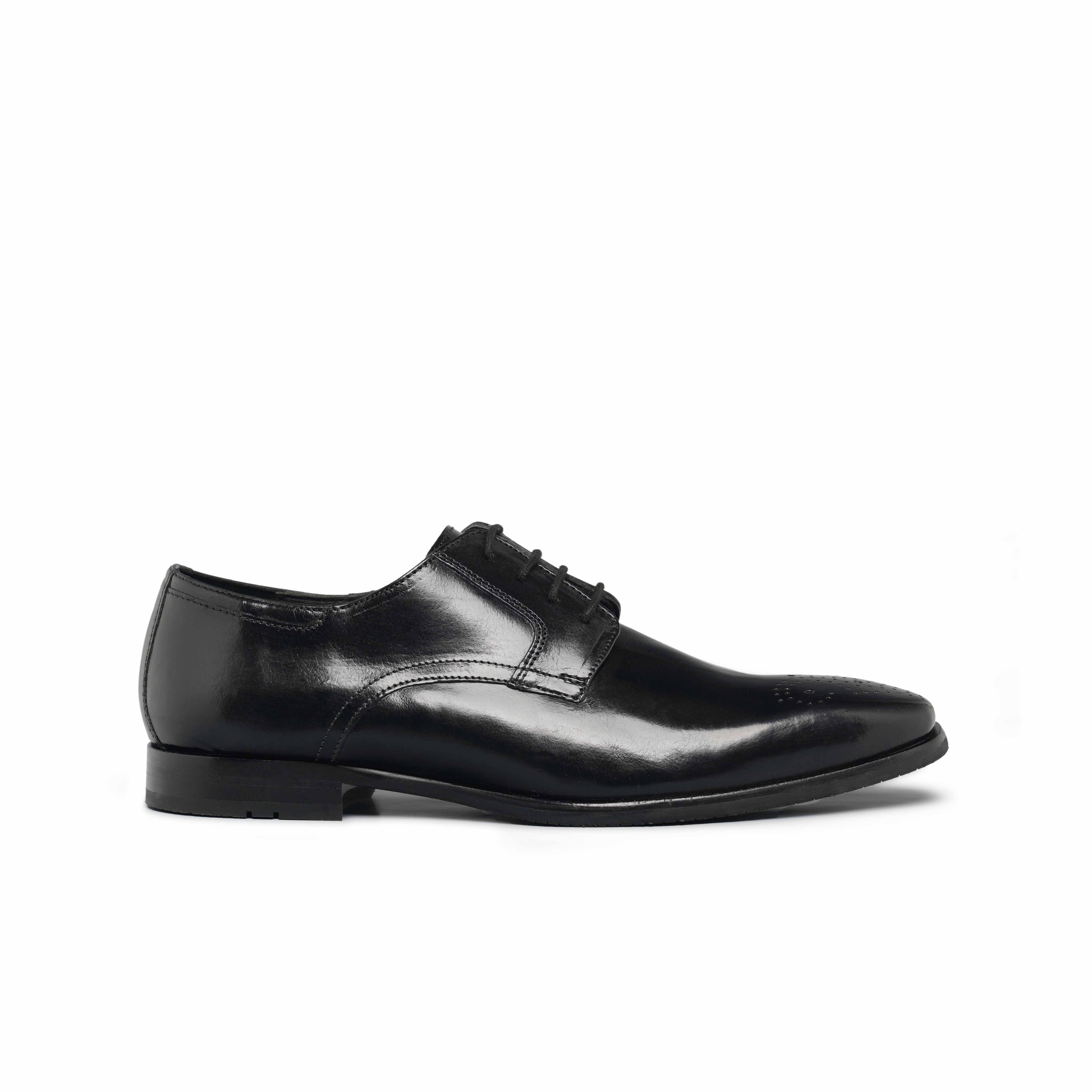 The Alba Ruosh Men Black Formal Lace-Up