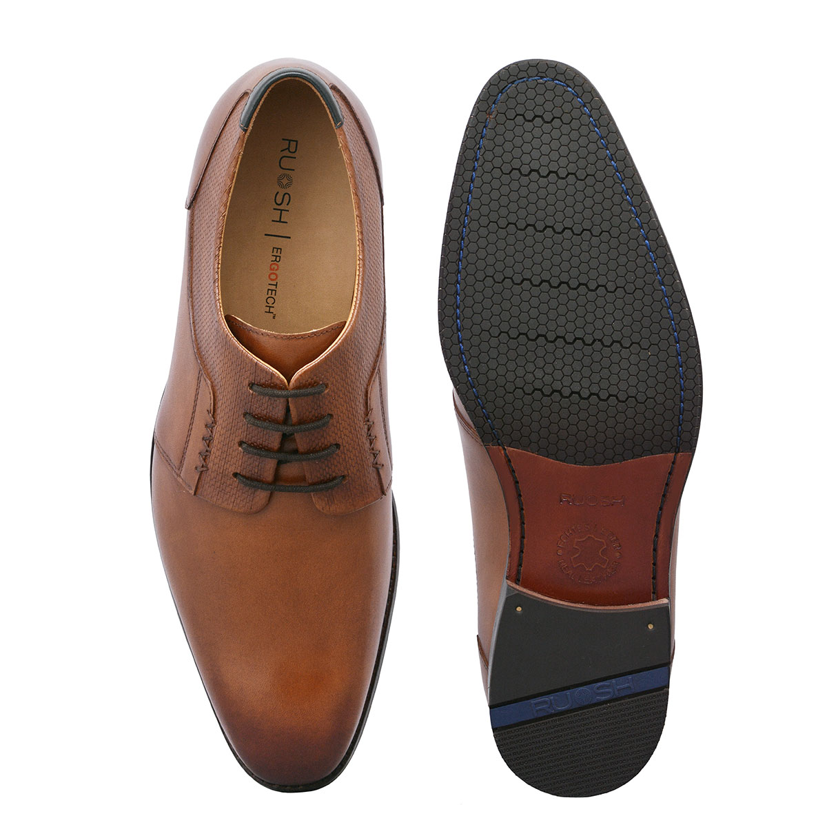 Tan Lace-ups