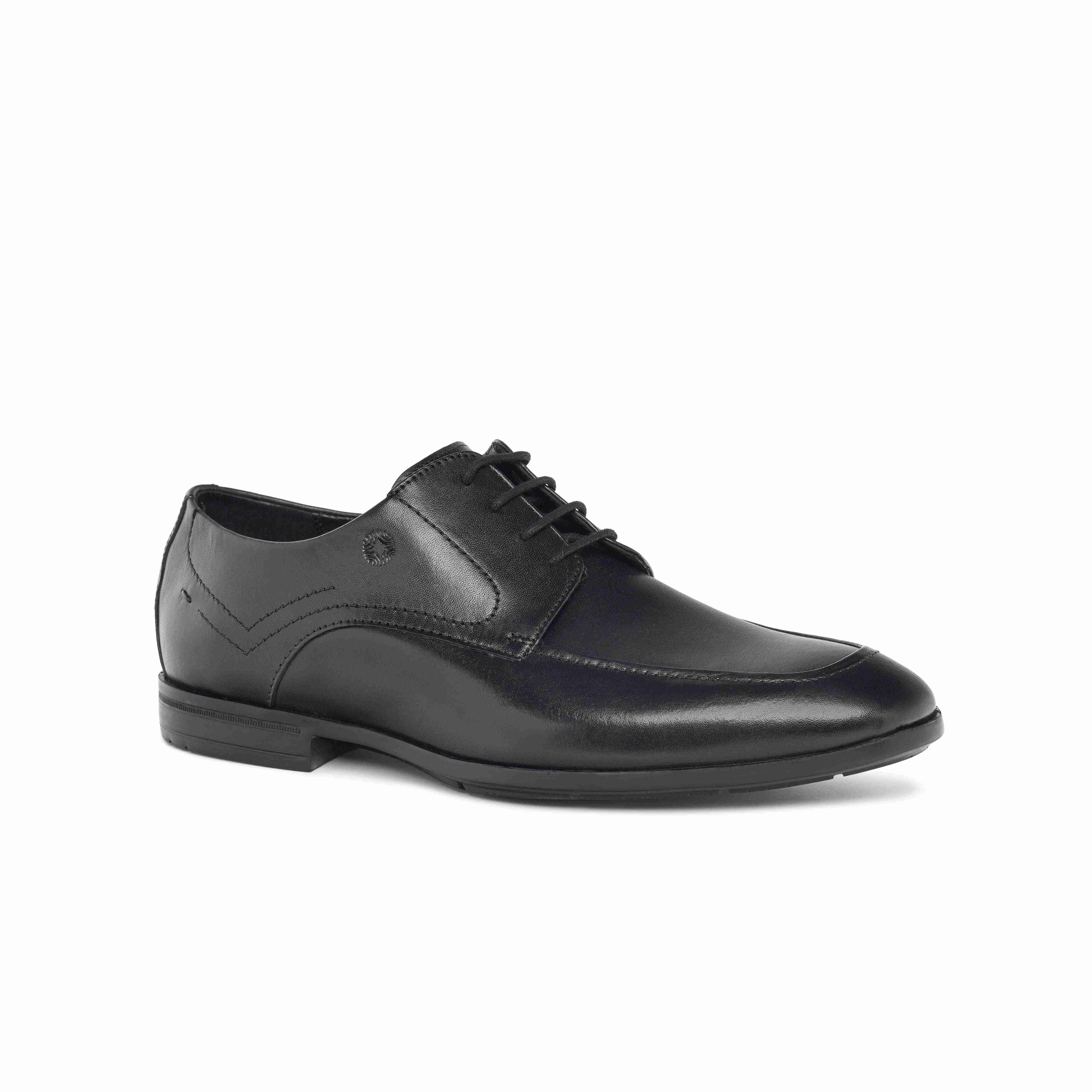 The Manchester Ruosh Men Black Formal Lace-Up