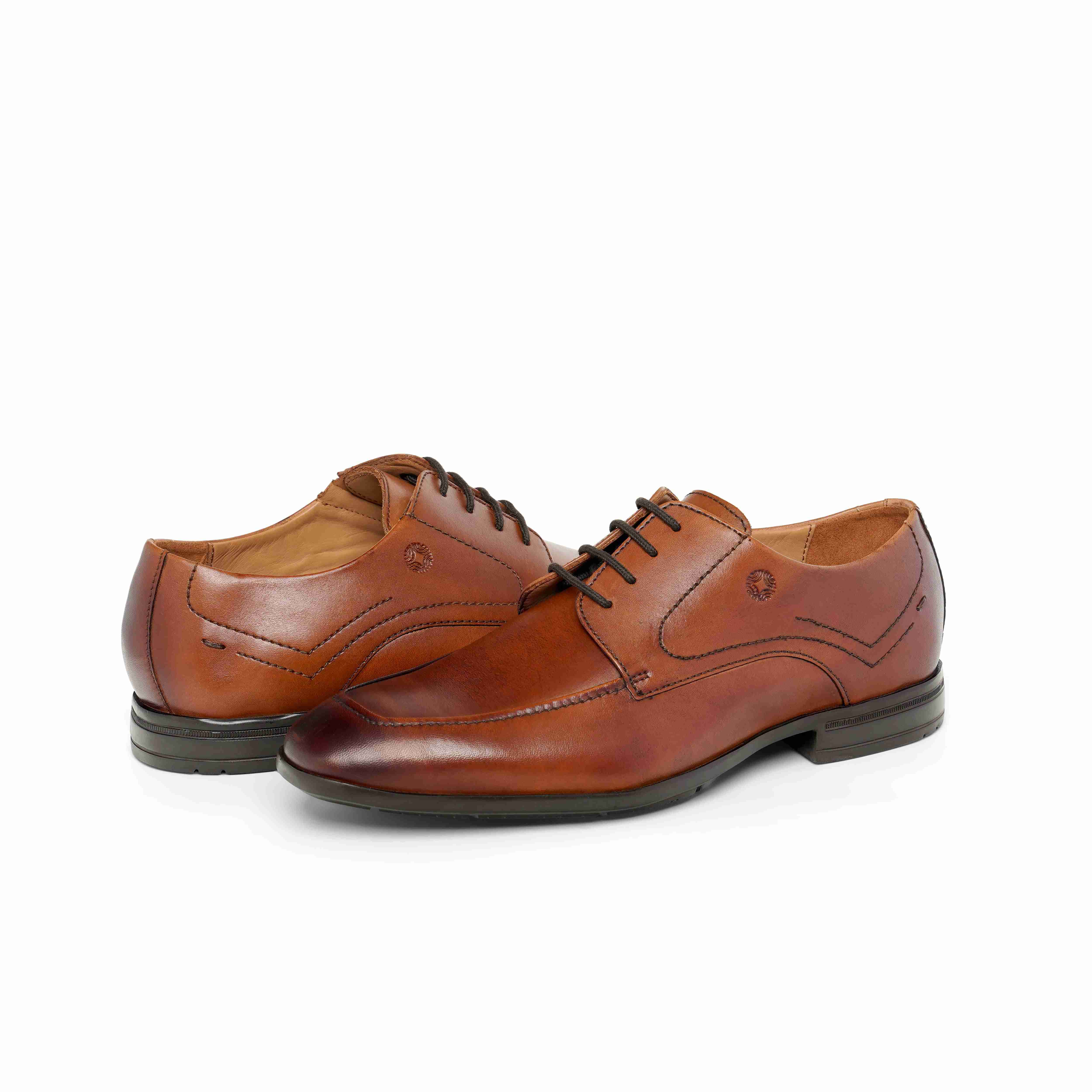The Manchester Ruosh Men Tan Formal Lace-Up