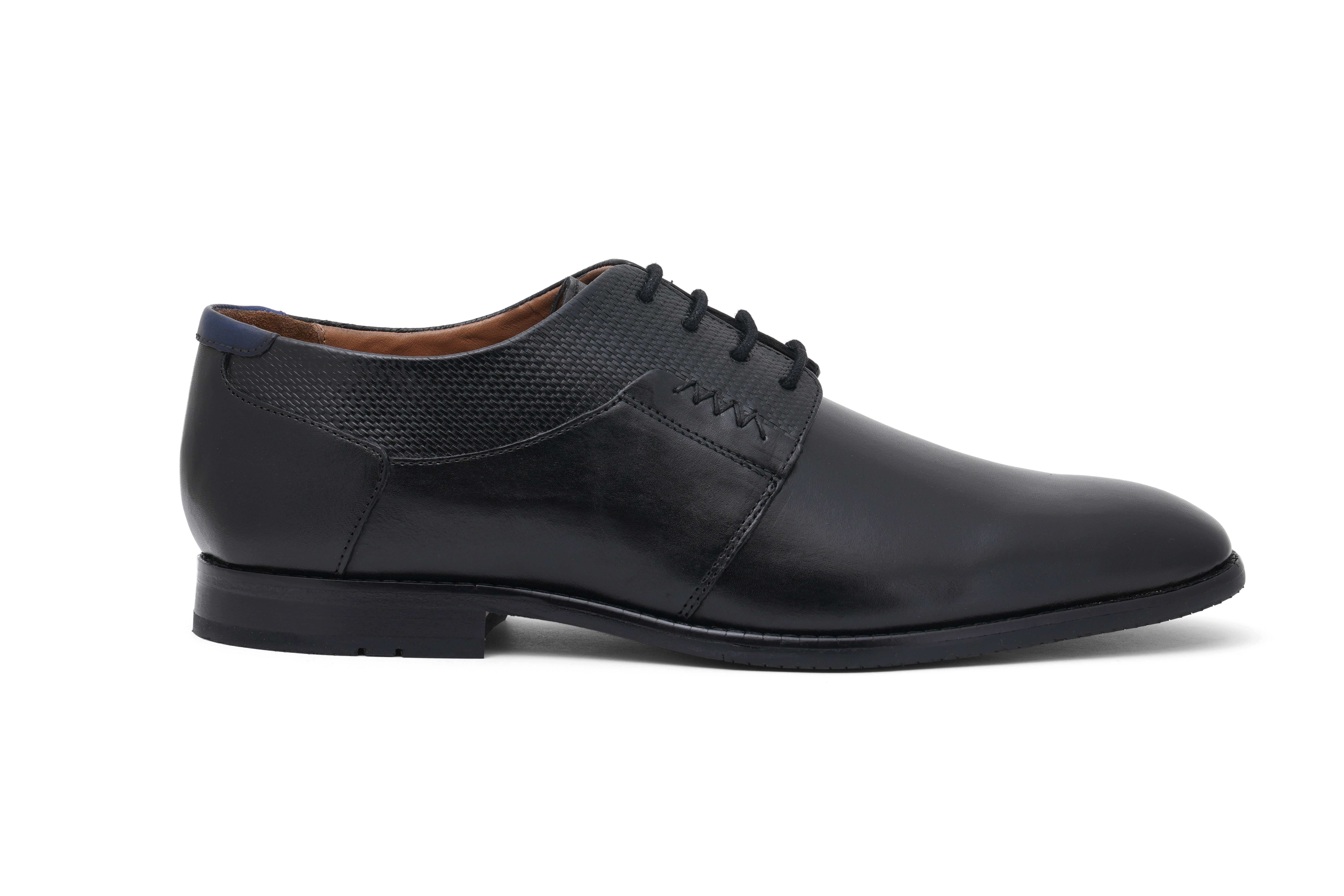The Colombo Ruosh Men Black Formal Lace-Up