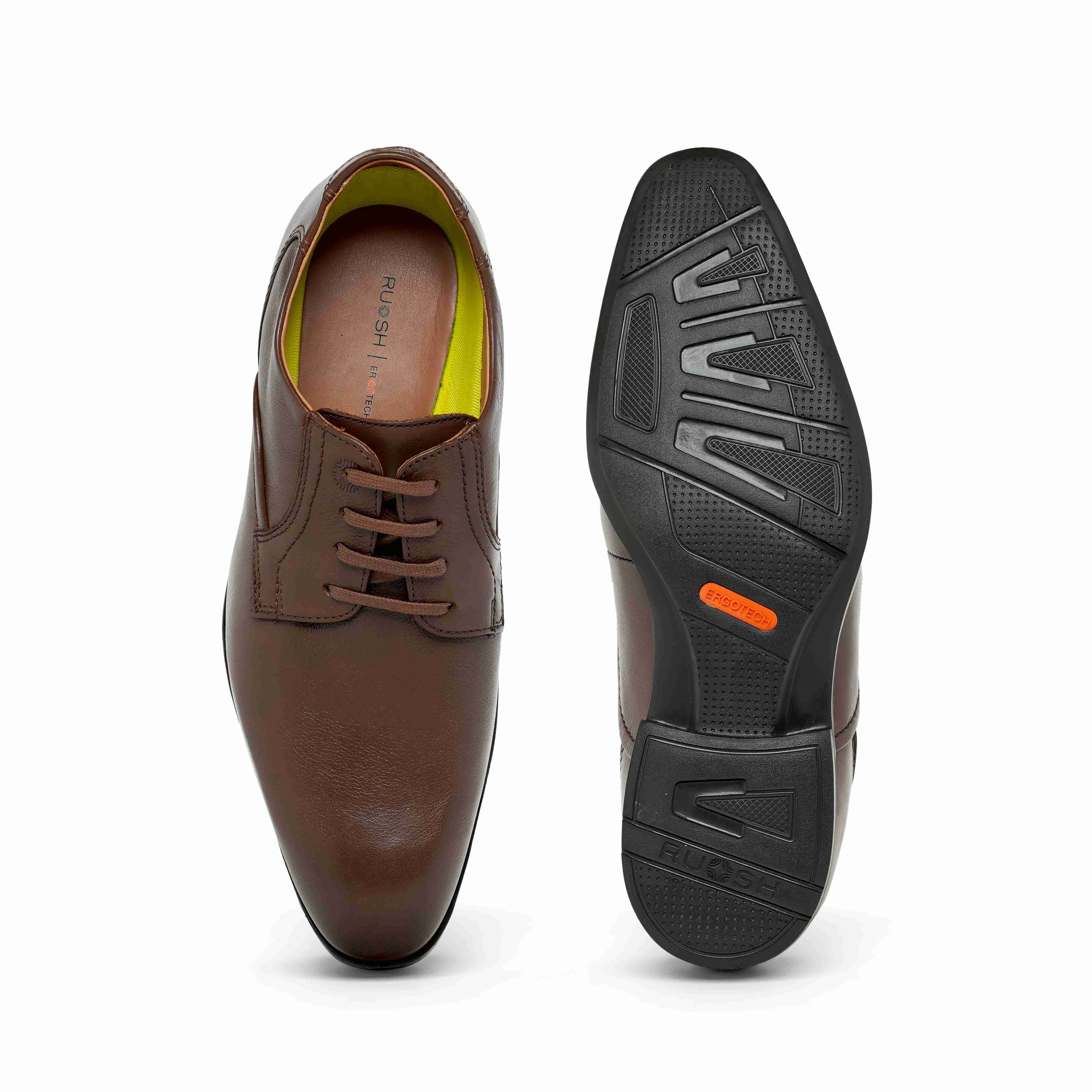 The Colombo Ruosh Men Tan Formal Lace-Up