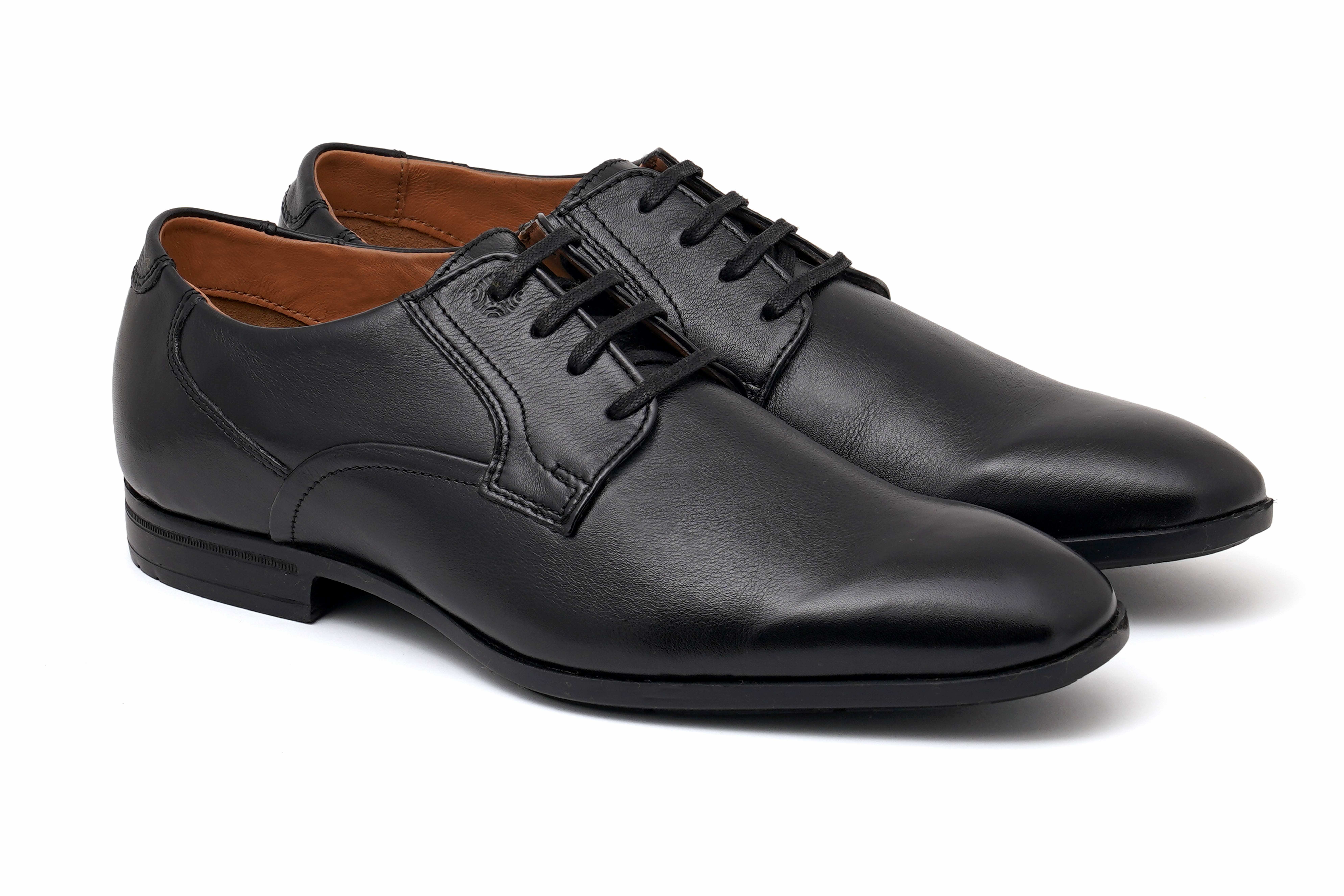 The Colombo Ruosh Men Black Formal Lace-Up
