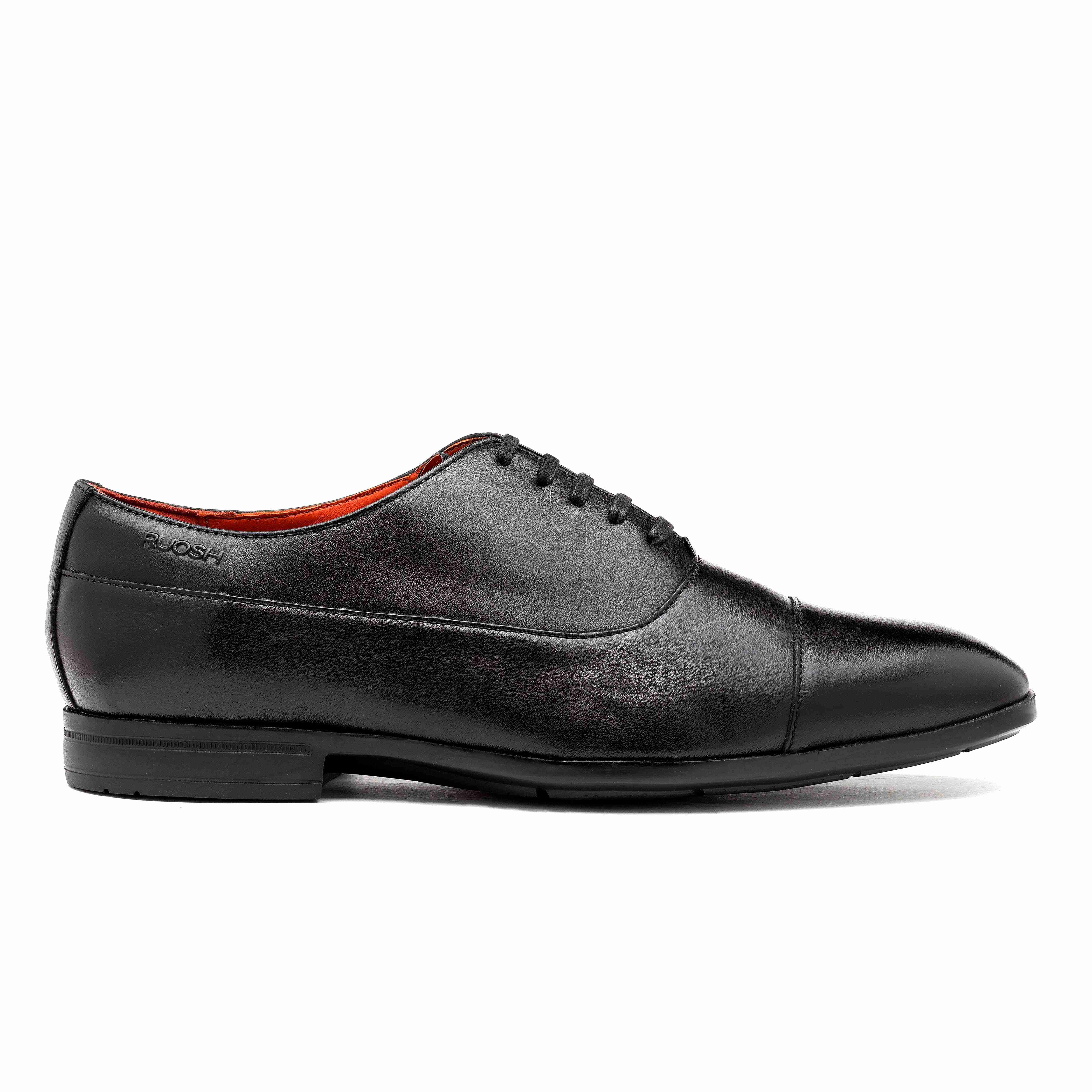 The Aron Ruosh Men Black Formal Oxford