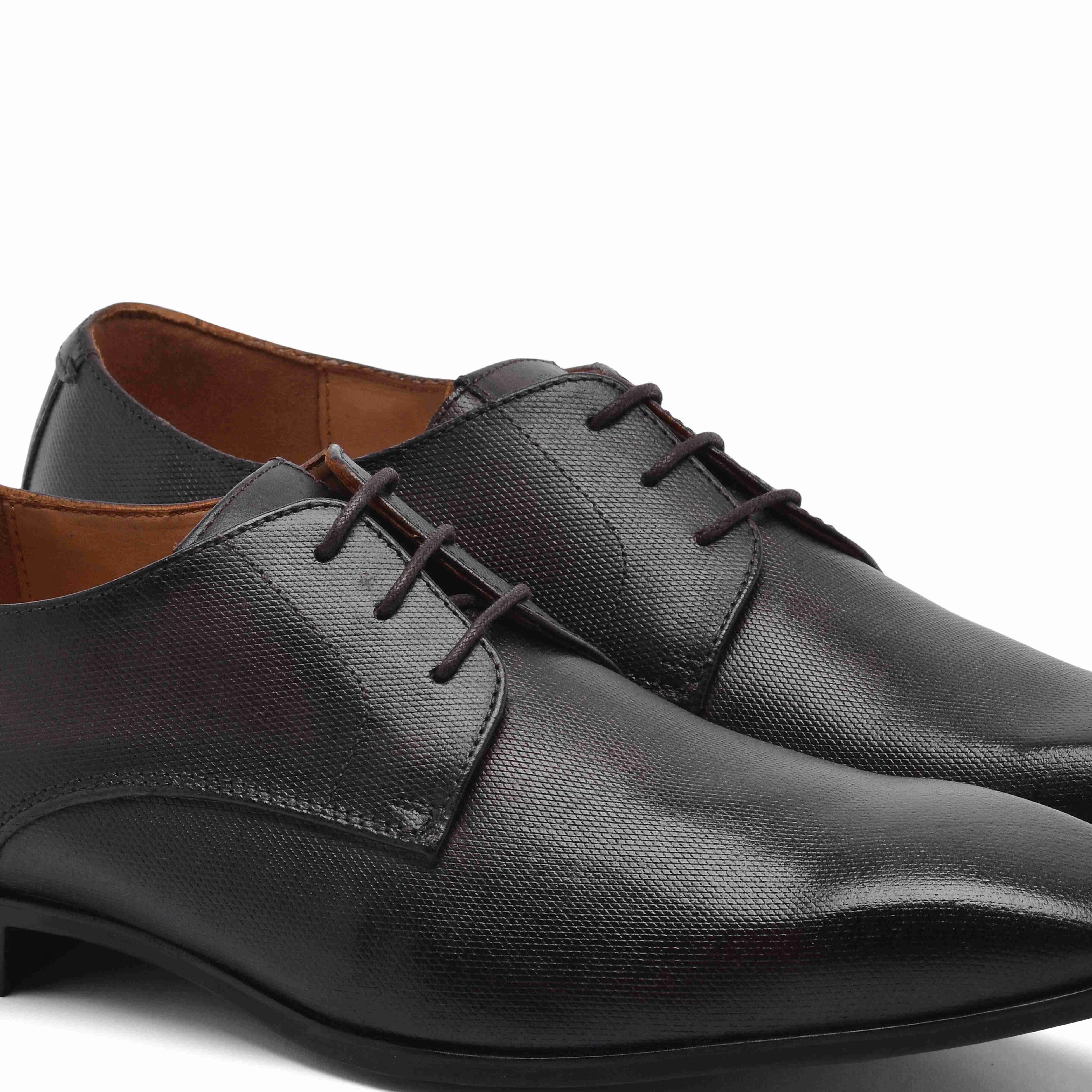 The King Ruosh Men Brown Formal Lace-Up