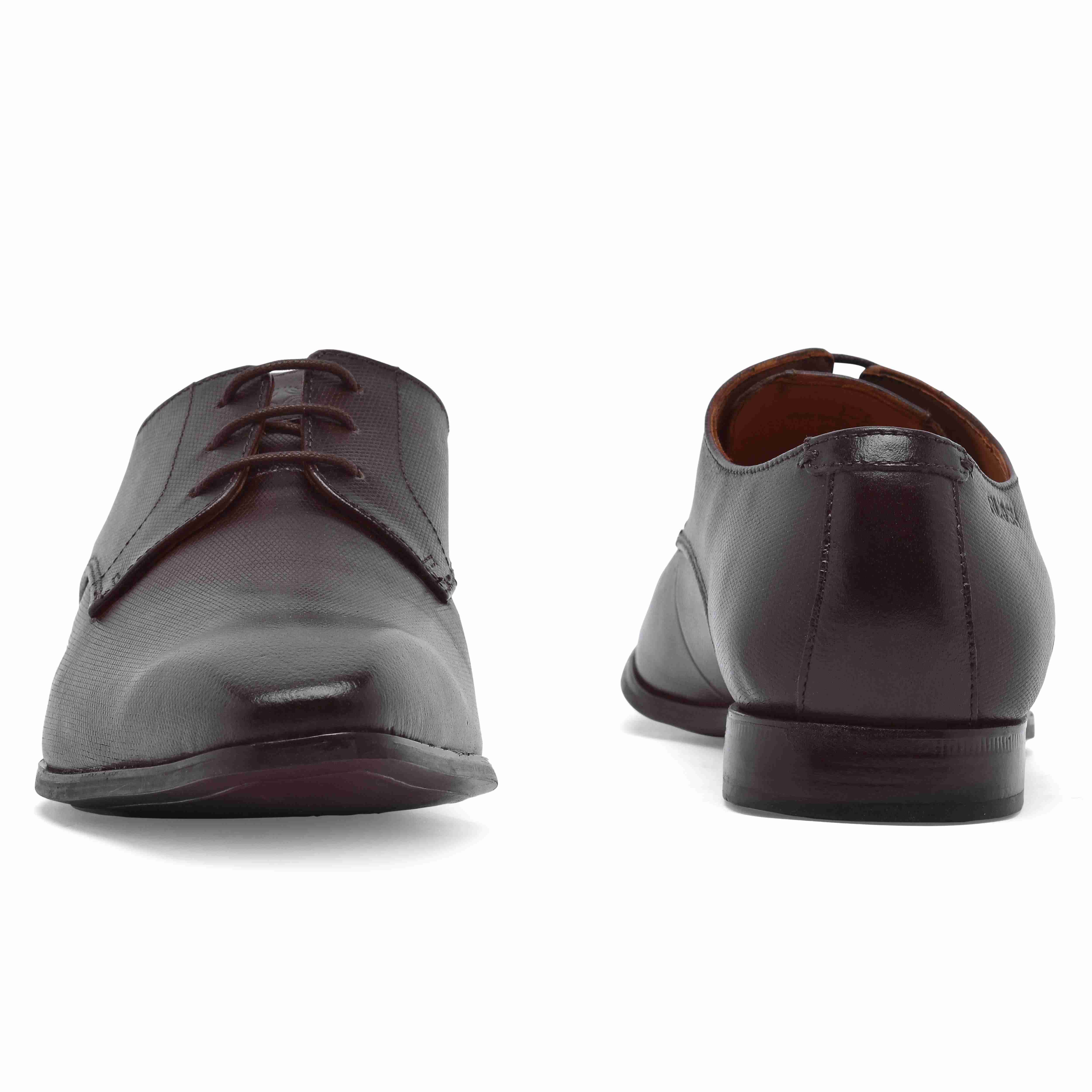 The King Ruosh Men Brown Formal Lace-Up
