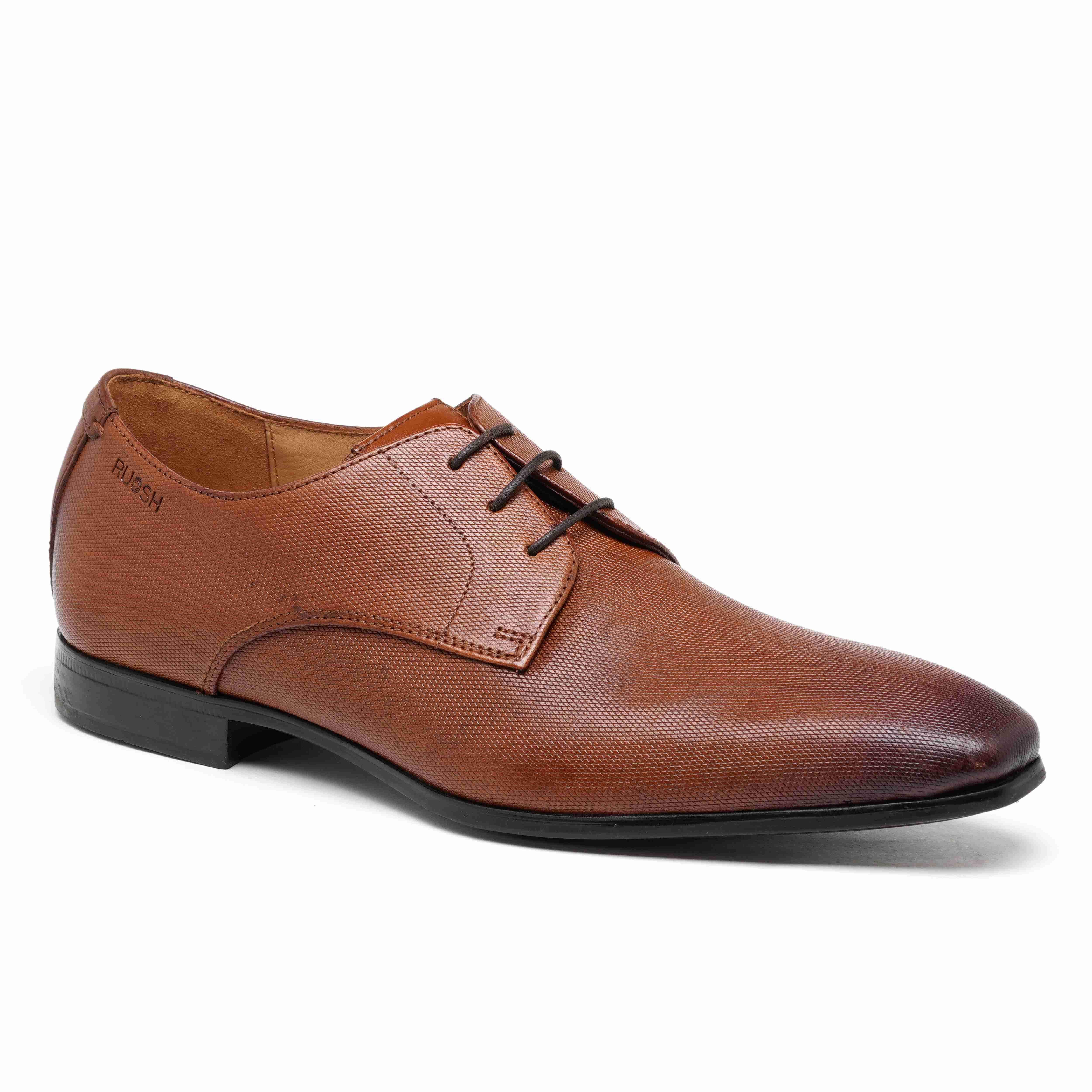The King Ruosh Men Tan Formal Lace-Up