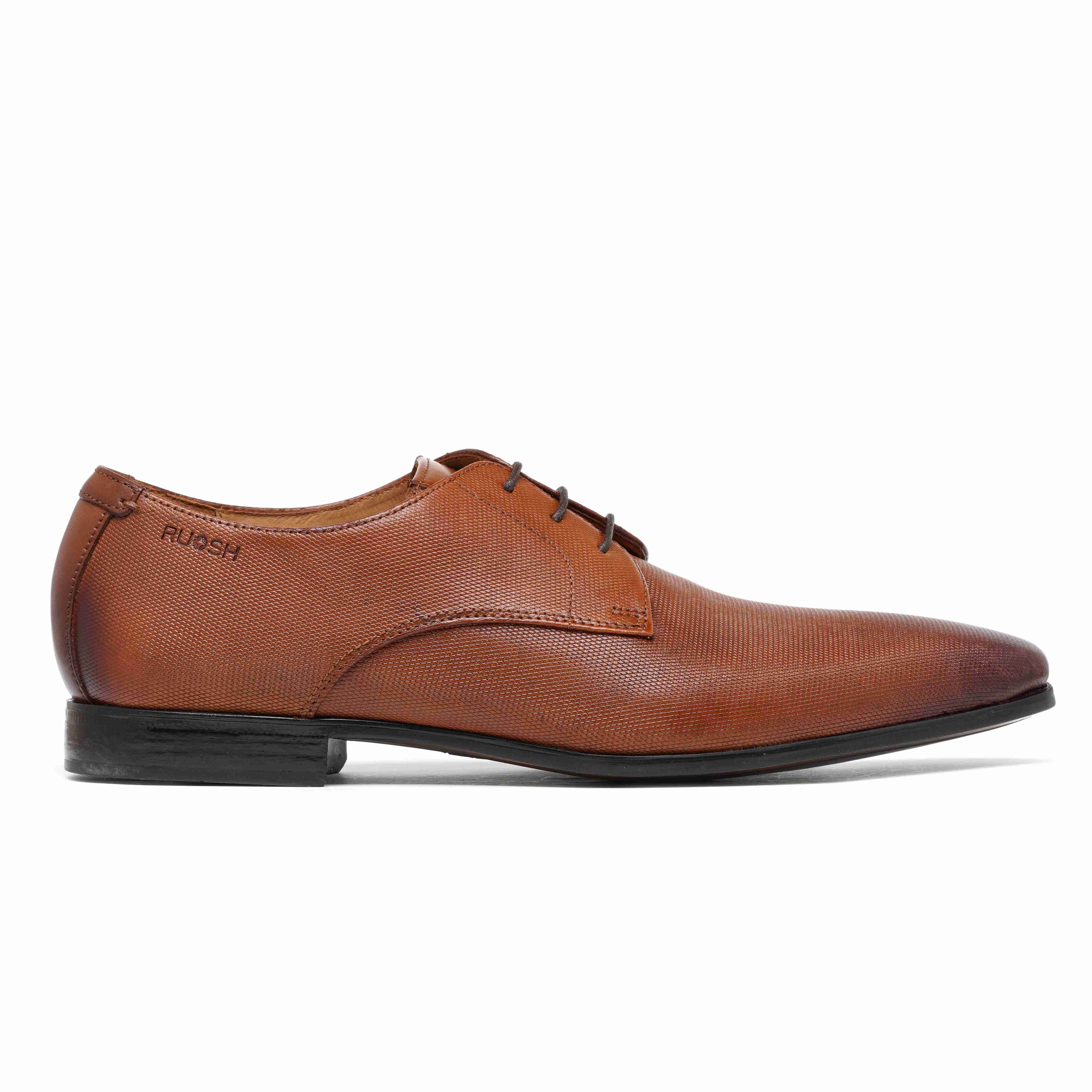 The King Ruosh Men Tan Formal Lace-Up