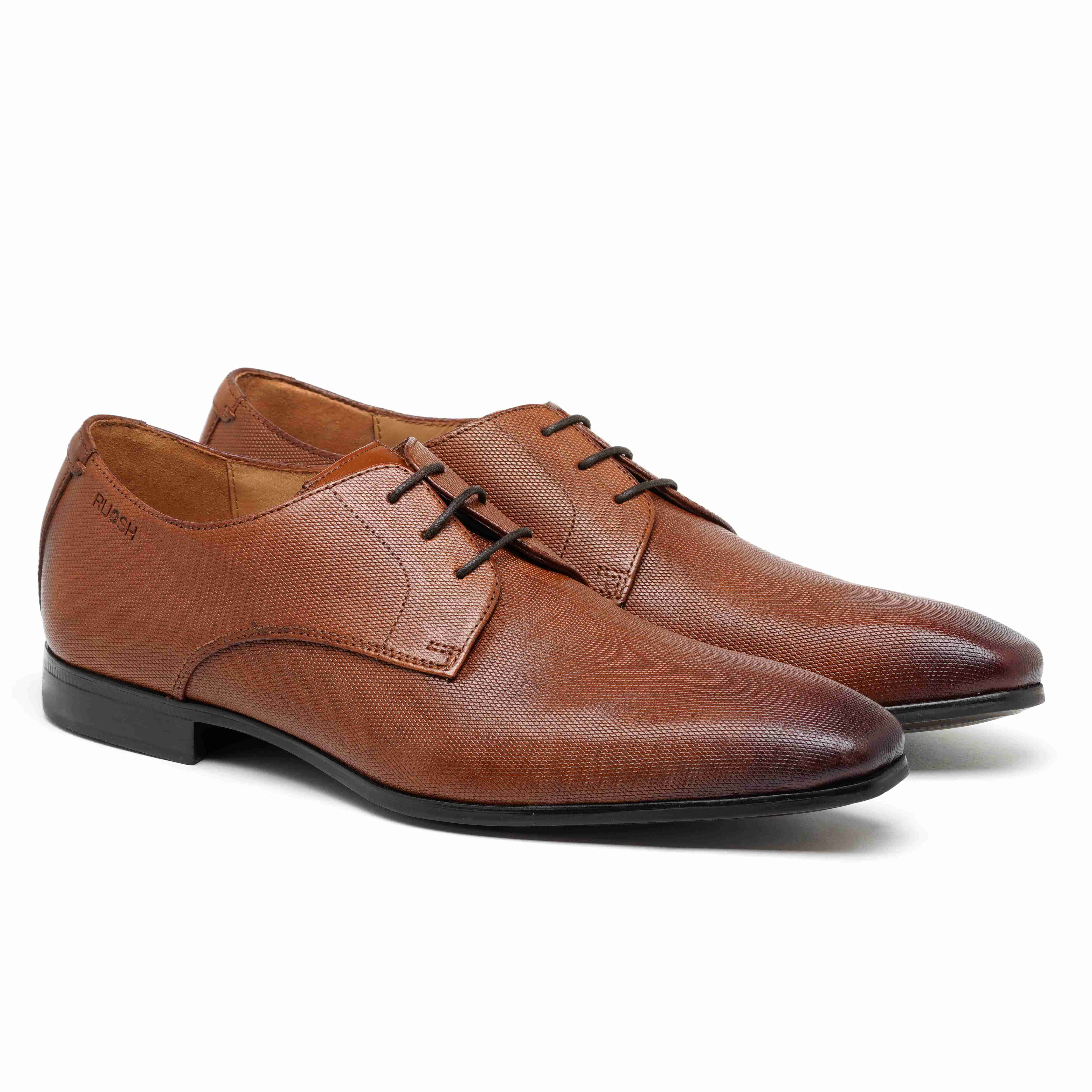 The King Ruosh Men Tan Formal Lace-Up