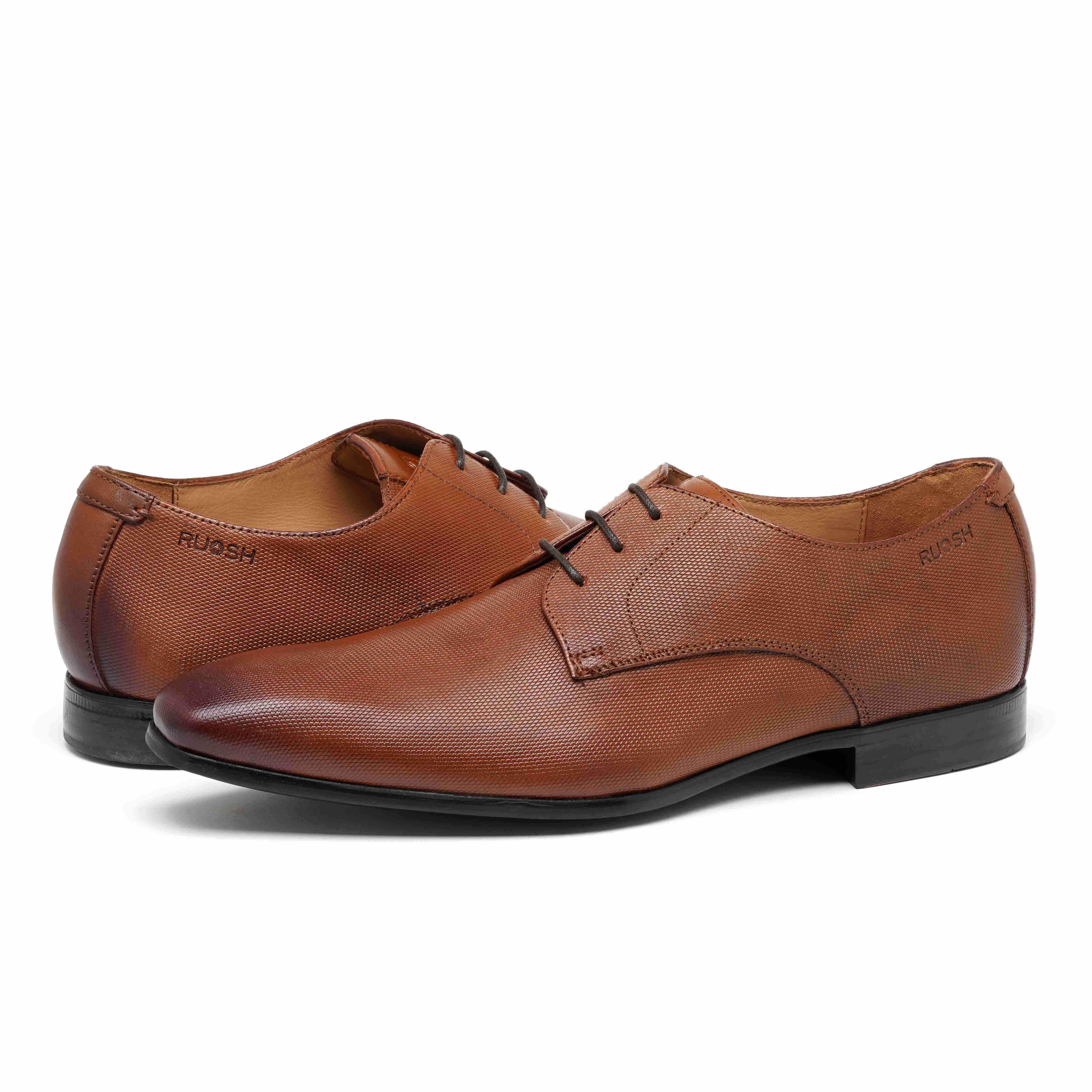 The King Ruosh Men Tan Formal Lace-Up