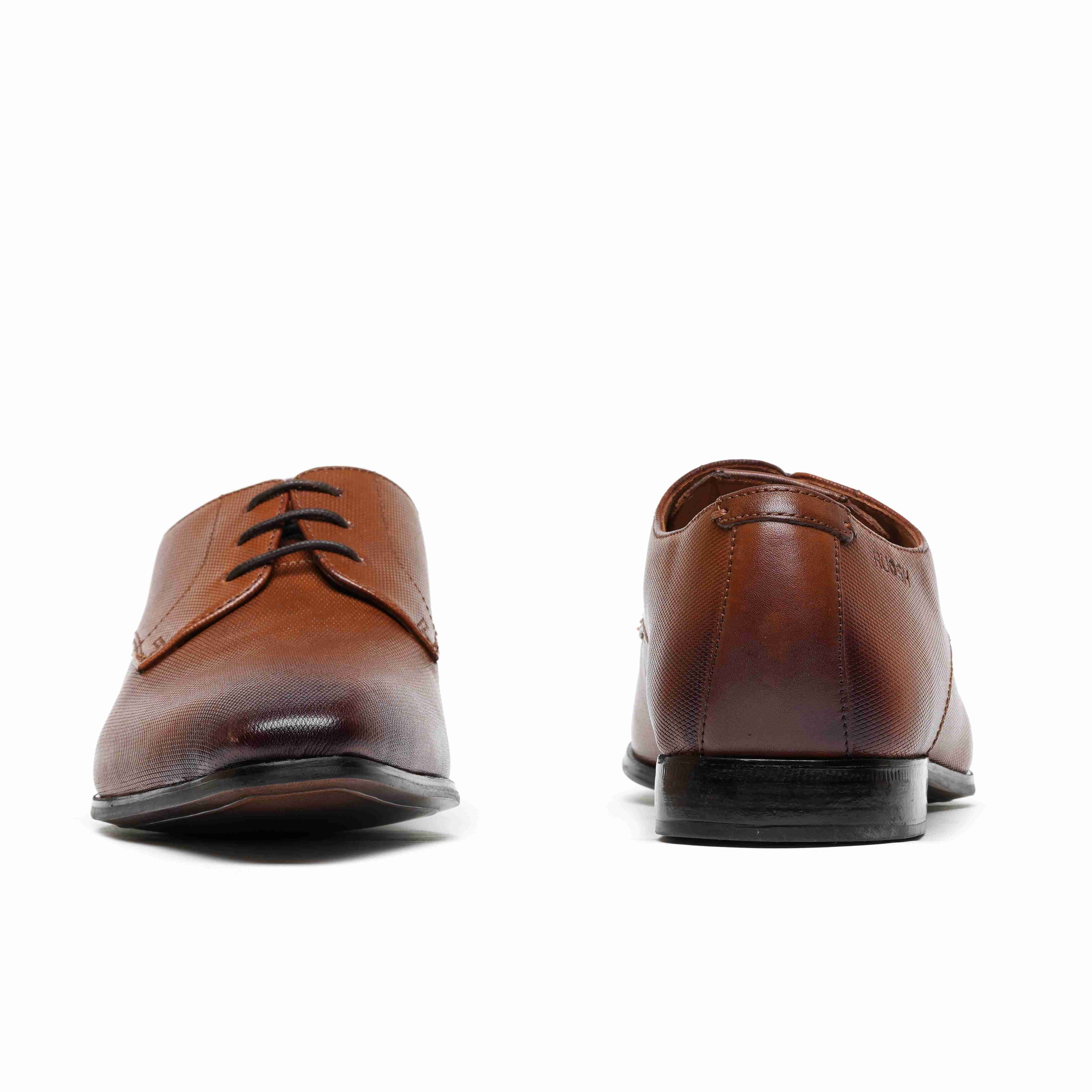 The King Ruosh Men Tan Formal Lace-Up