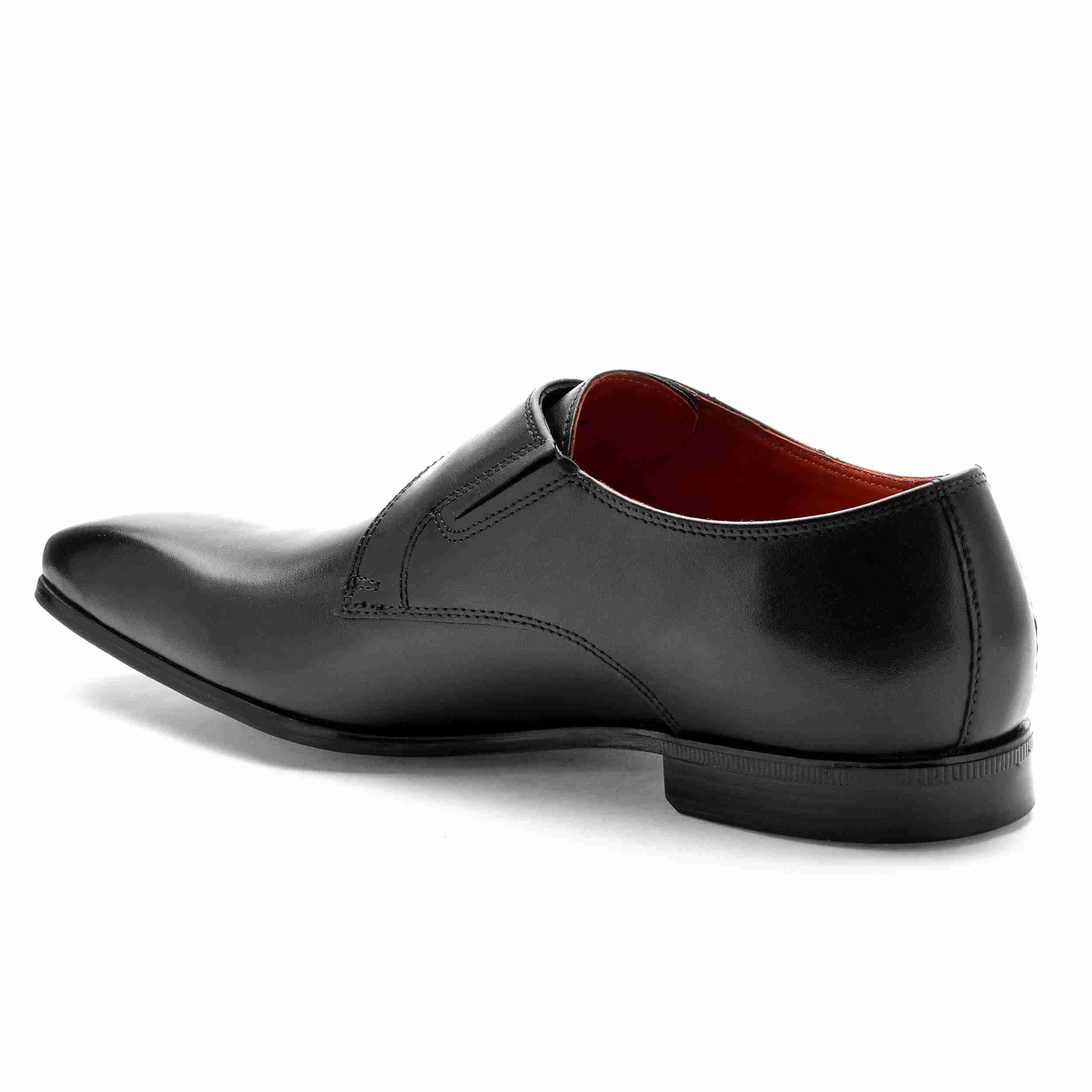 The Dalrey Ruosh Men Black Formal Single Monk