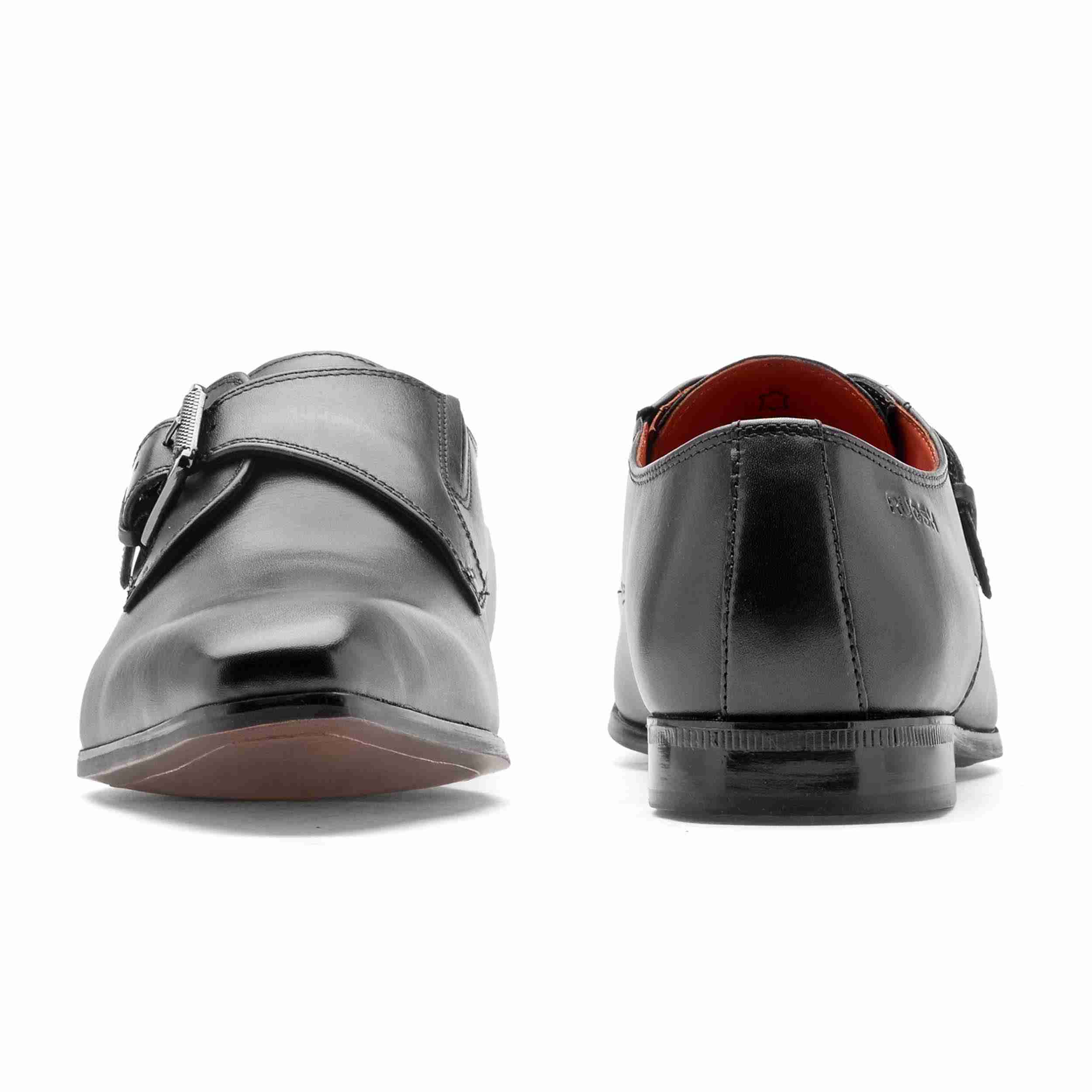 The Dalrey Ruosh Men Black Formal Single Monk