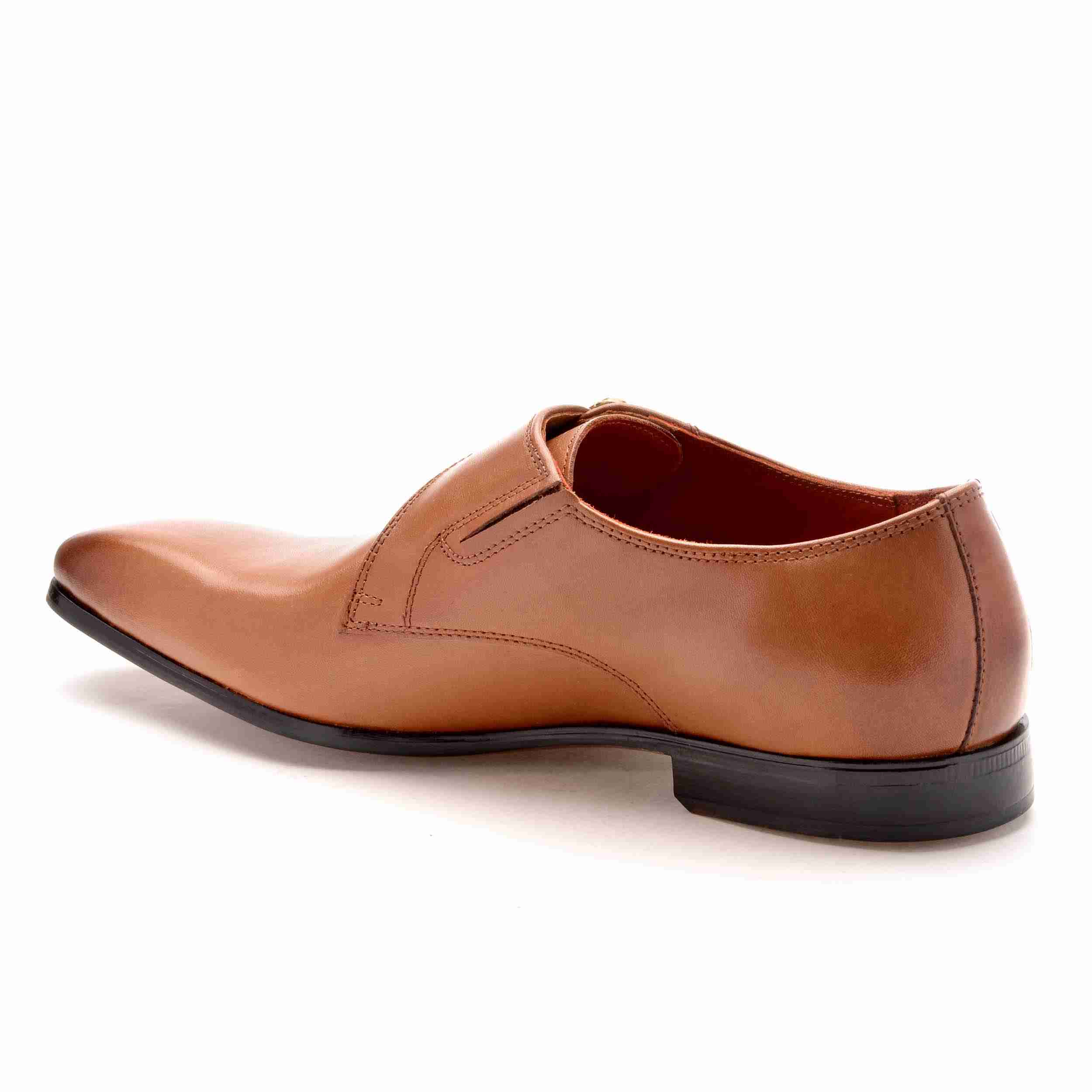 The Dalrey Ruosh Men Tan Formal Single Monk