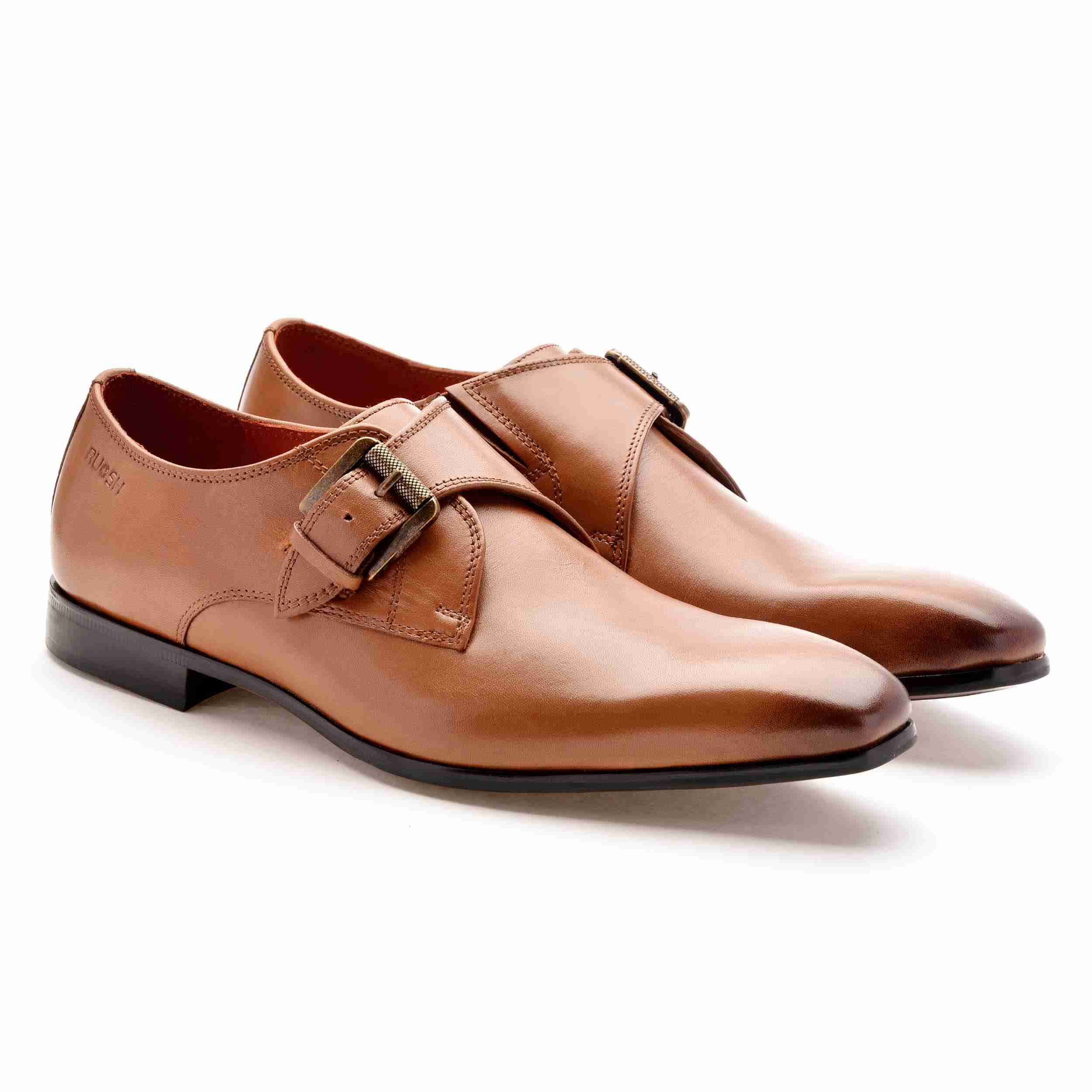 The Dalrey Ruosh Men Tan Formal Single Monk