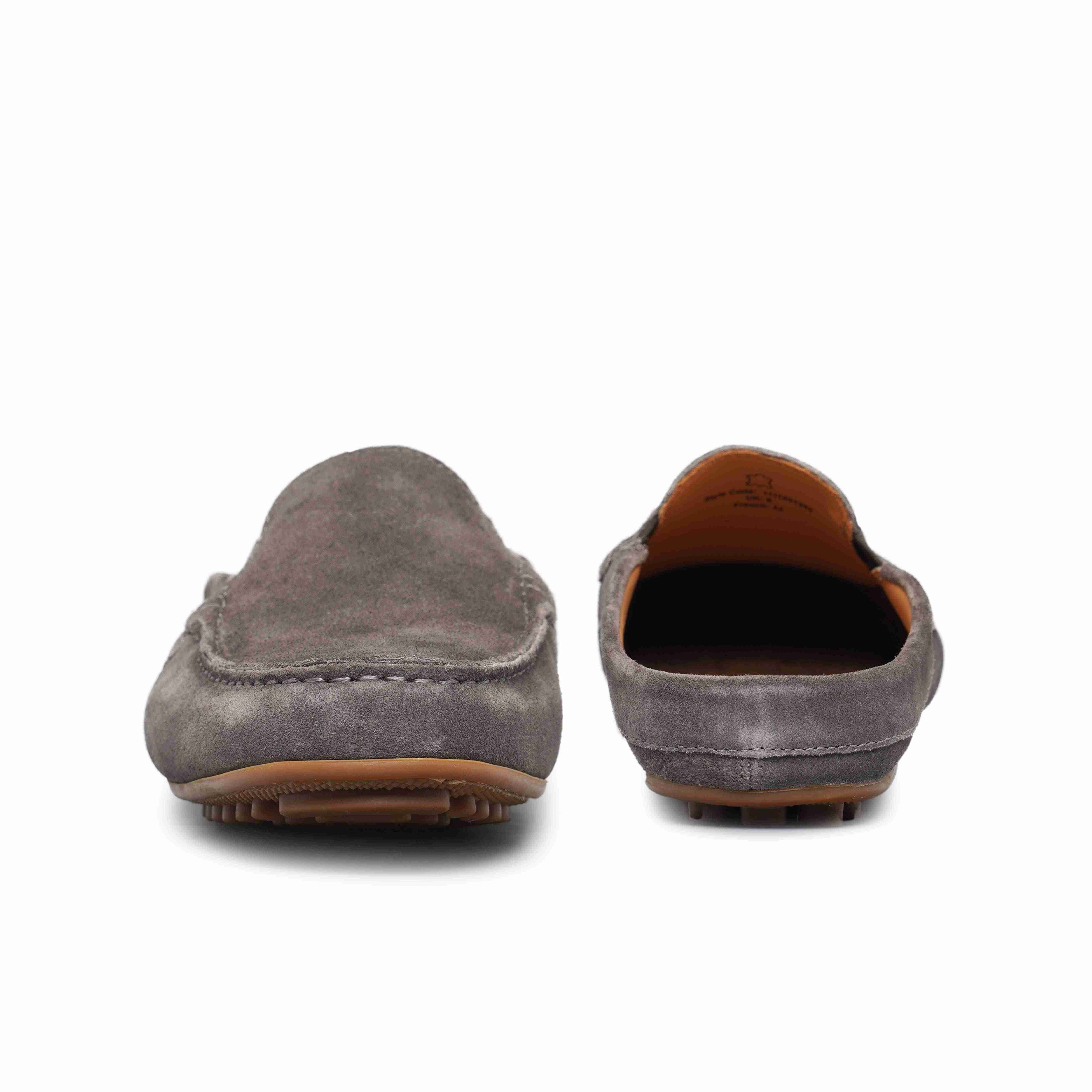 The Seti Ruosh Men Grey Suede Casual Mule