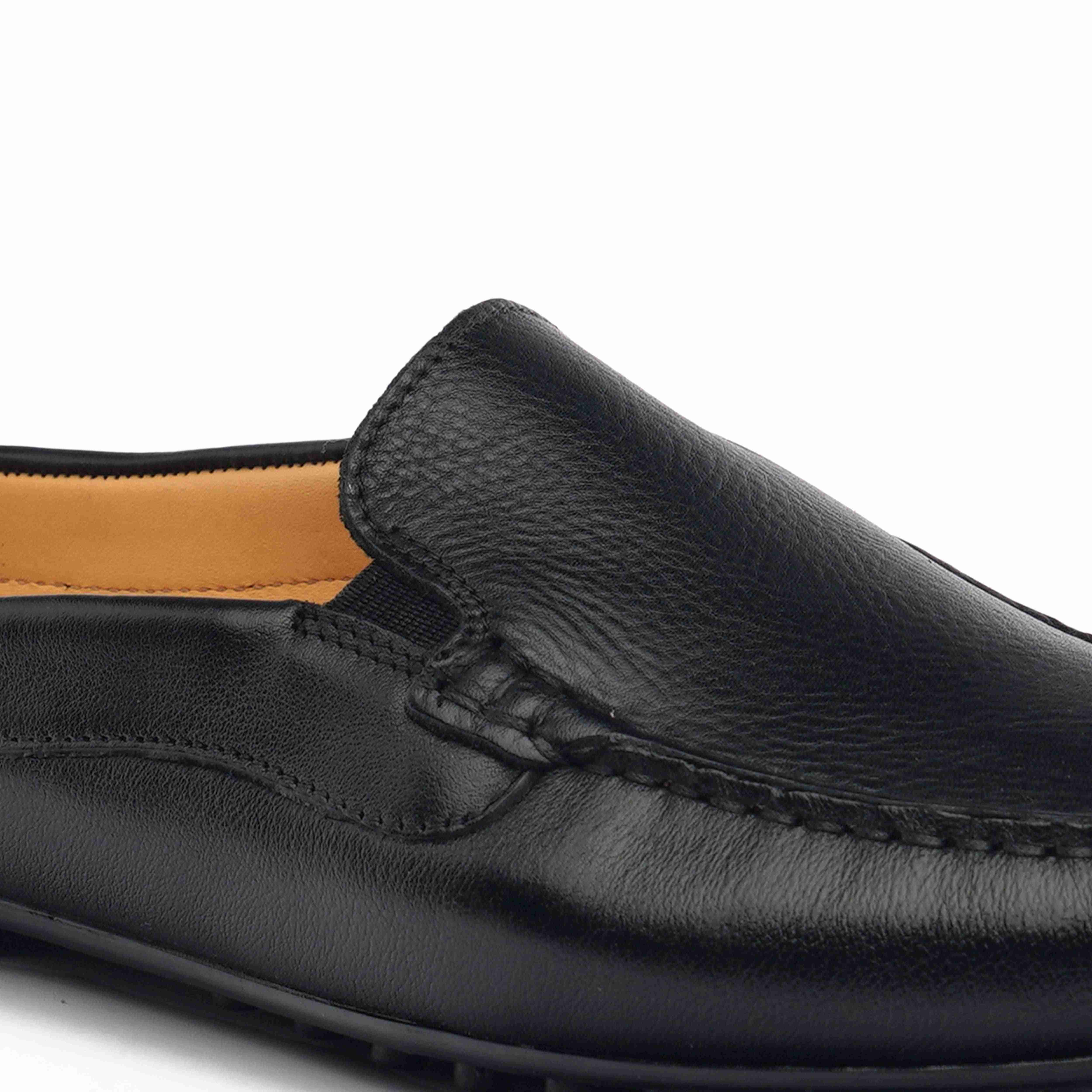 The Seti Ruosh Men Black Casual Mule