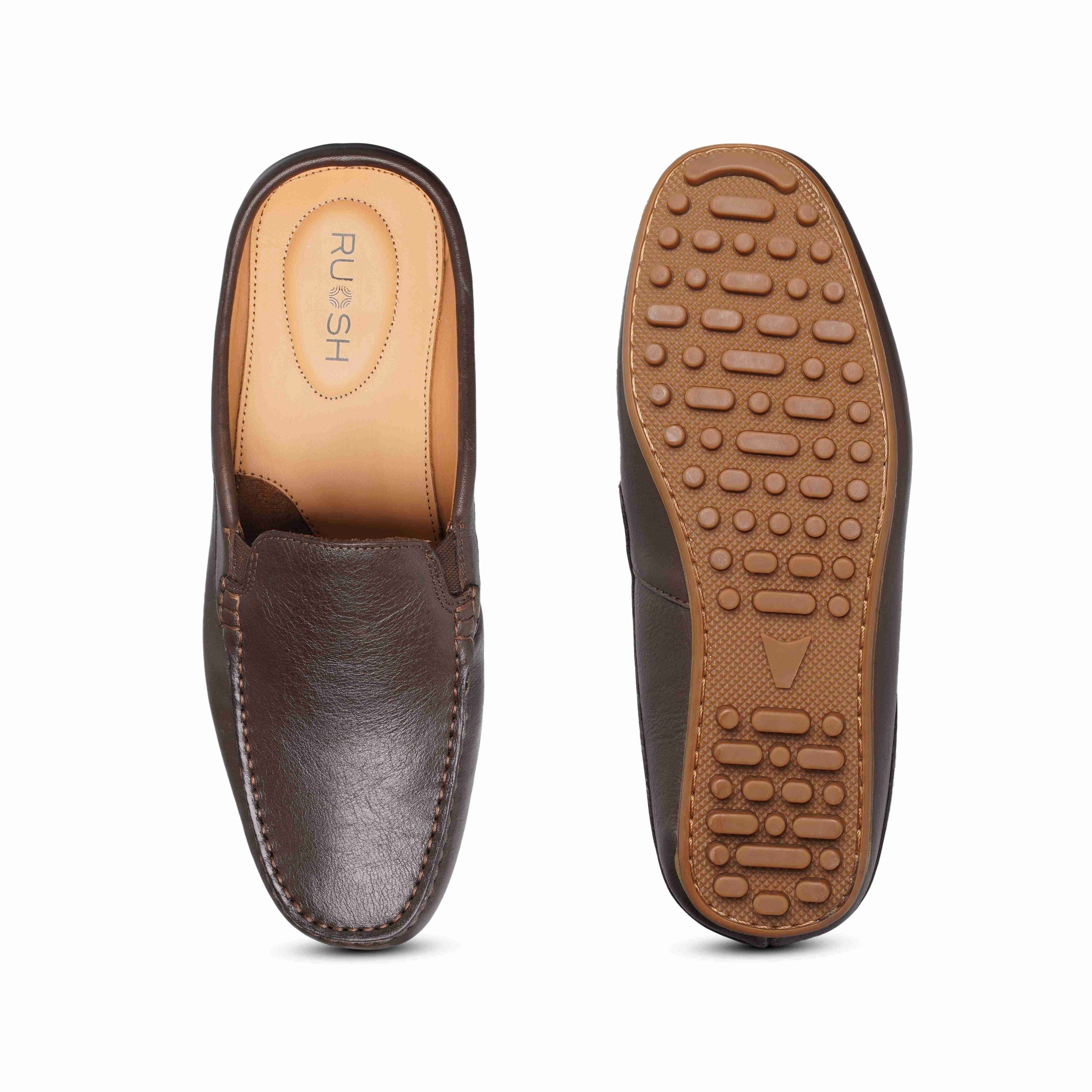 The Seti Ruosh Men Brown Casual Mule