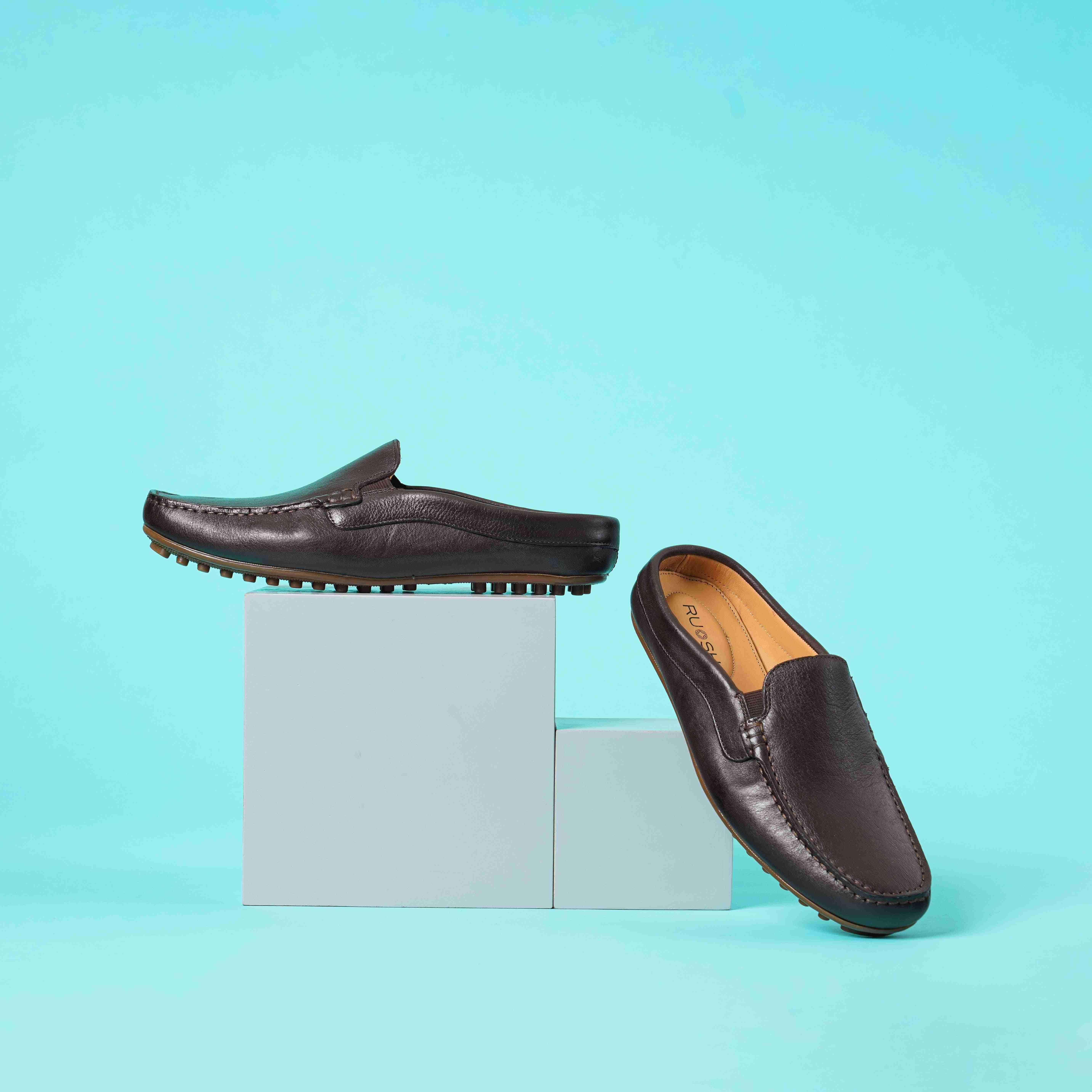 The Seti Ruosh Men Brown Casual Mule