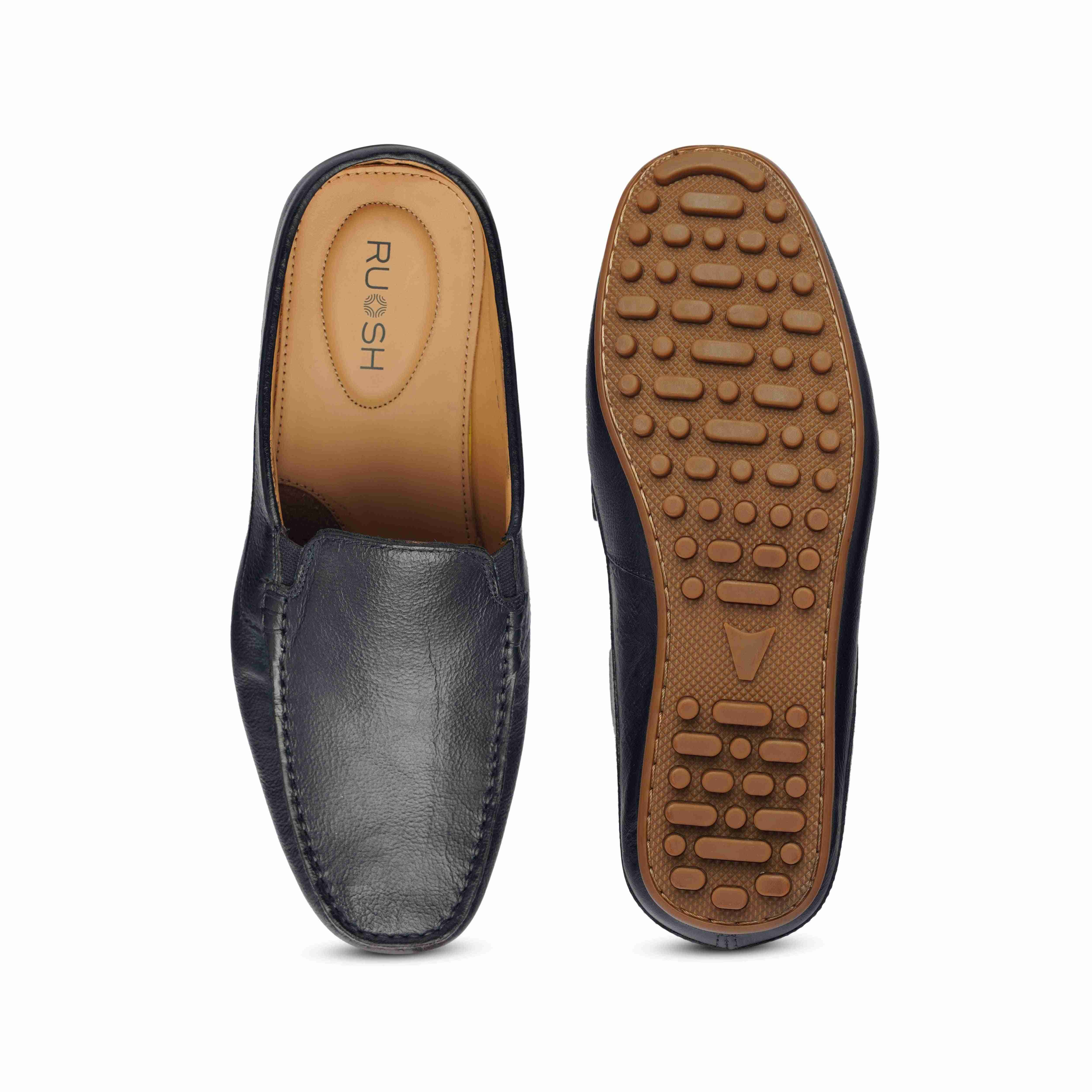 The Seti Ruosh Men Navy Casual Mule