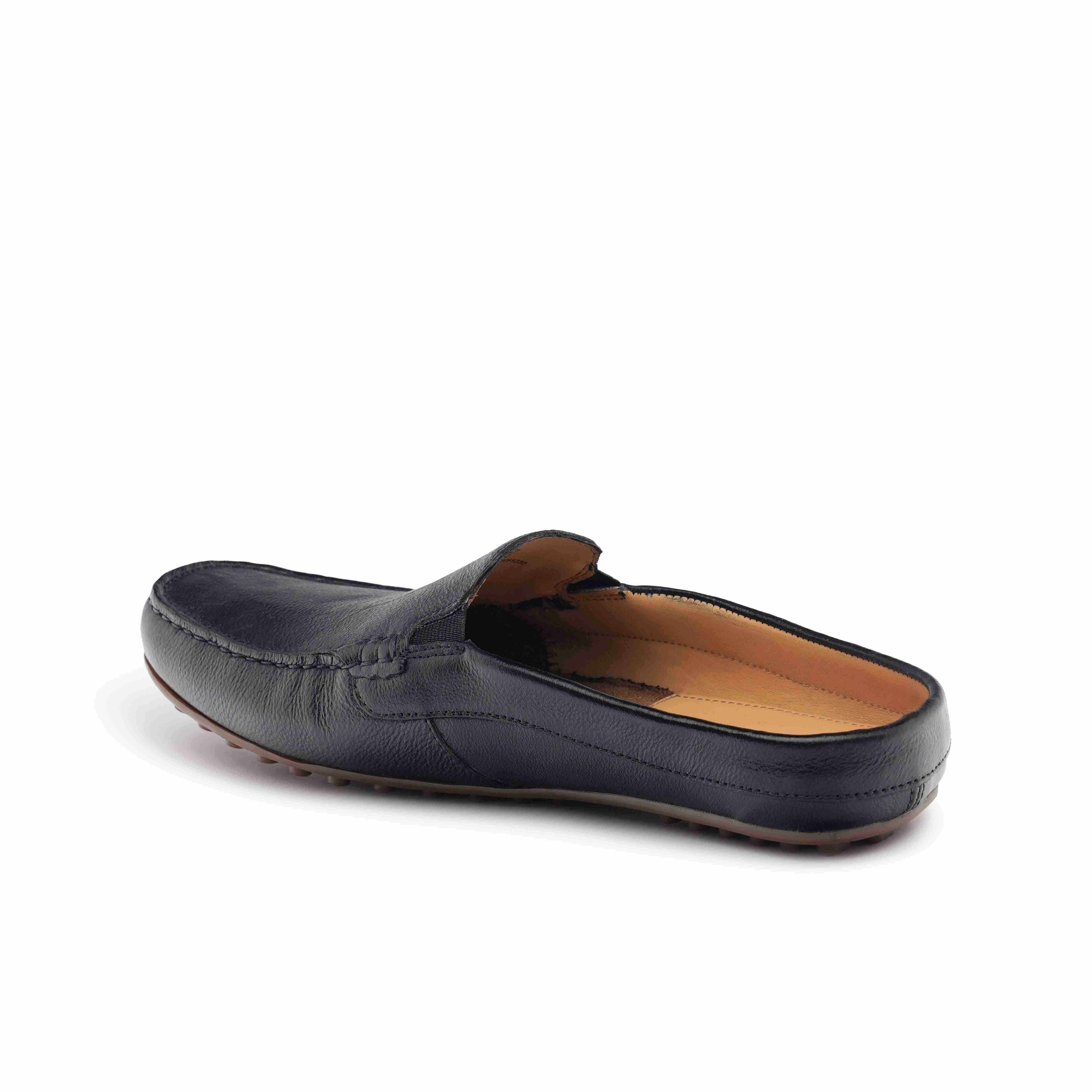 The Seti Ruosh Men Brown Soft Leather Mule