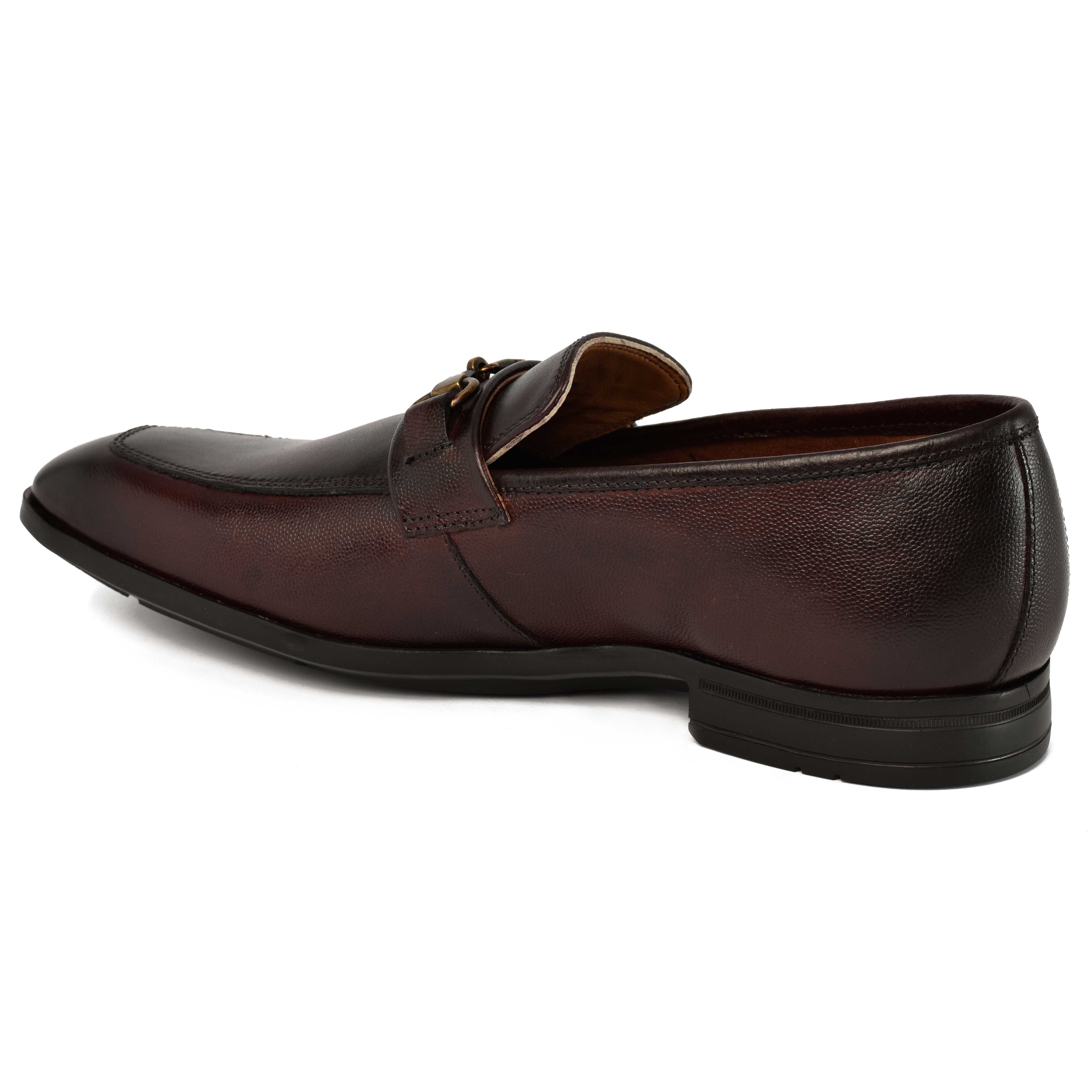 The Cameroon Ruosh Men Burgundy Formal Bit Loafer