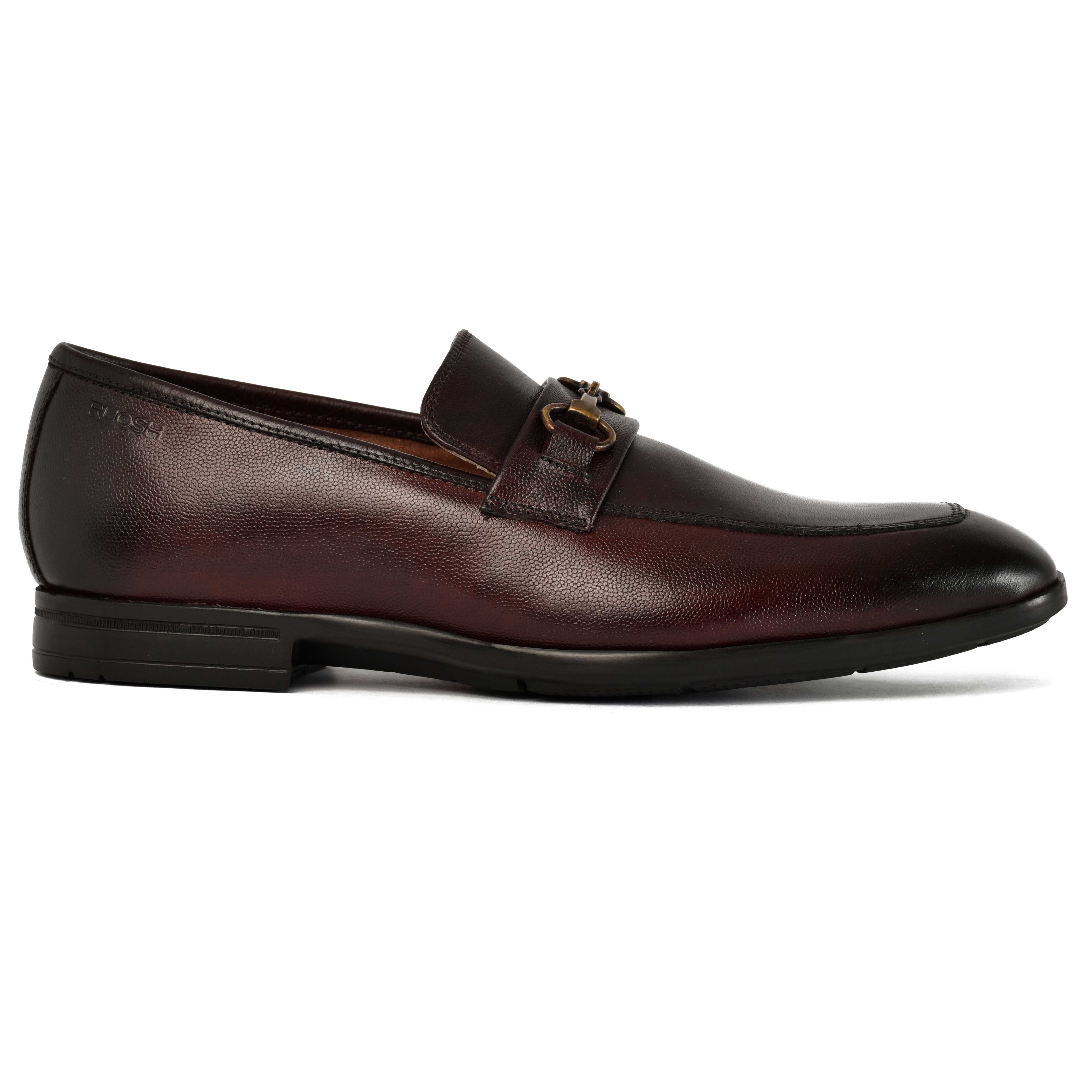 The Cameroon Ruosh Men Burgundy Formal Bit Loafer