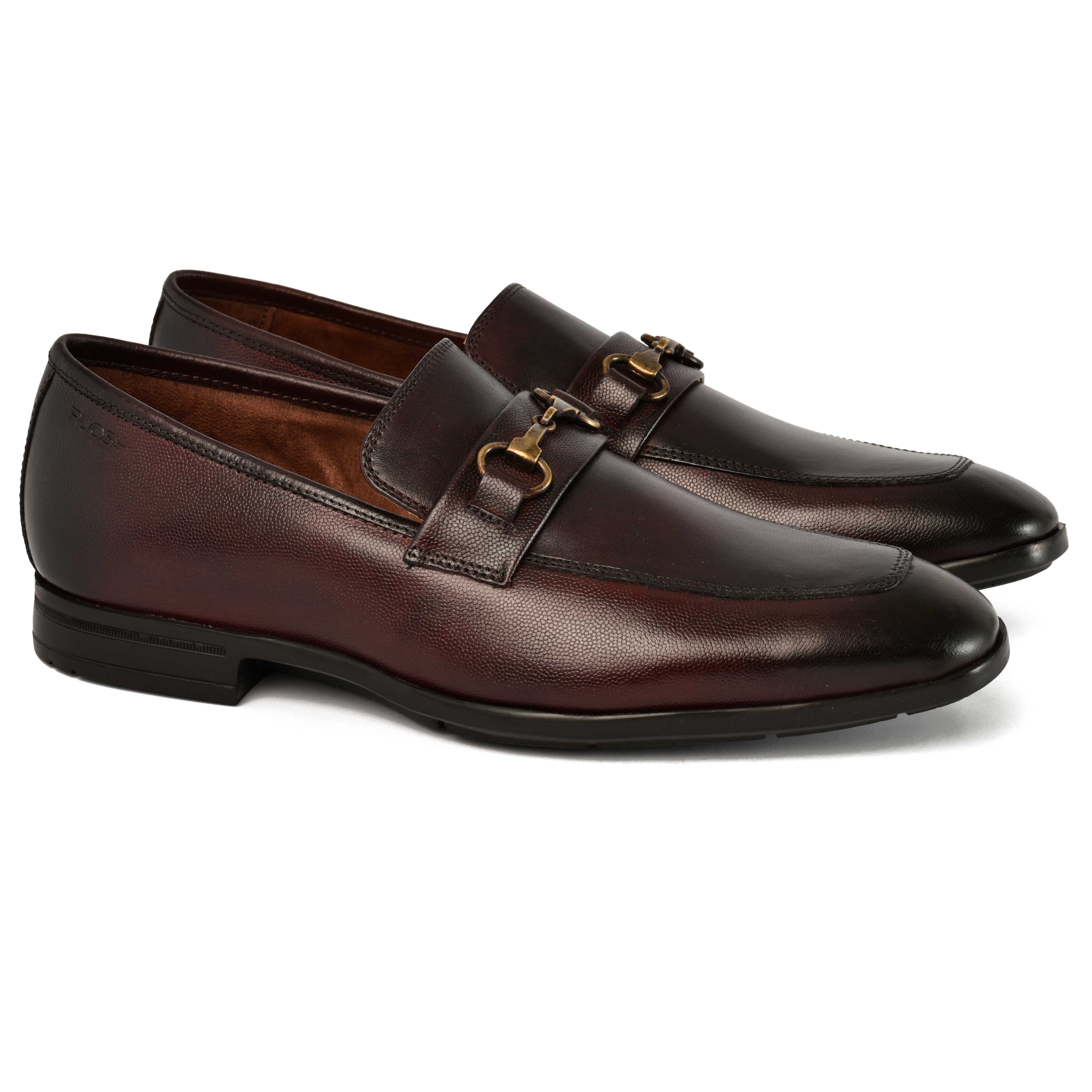 The Cameroon Ruosh Men Burgundy Formal Bit Loafer