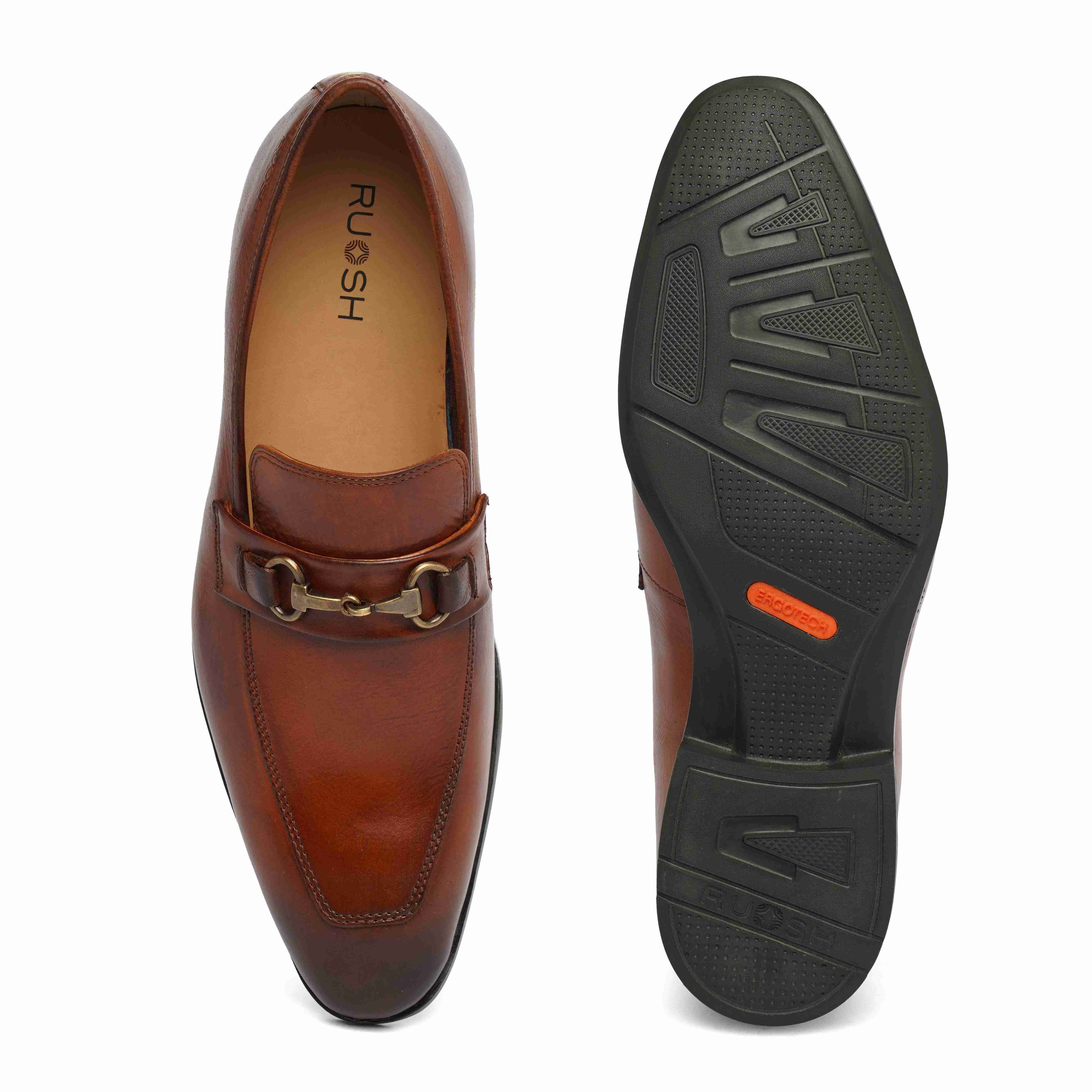 Ruosh Mens Footwear Work Slip On Formal