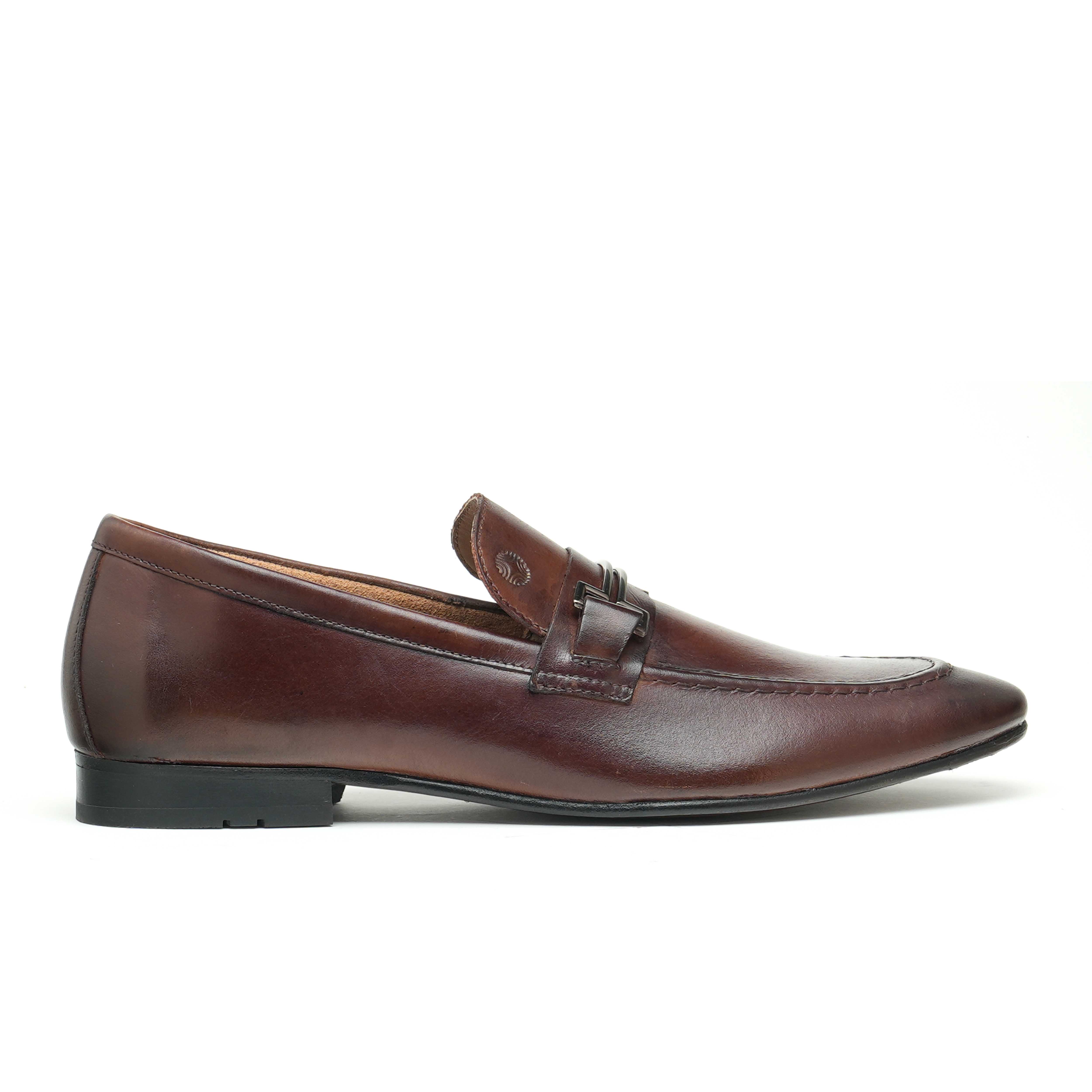 The Paul Ruosh Men Grey Formal Slip-On