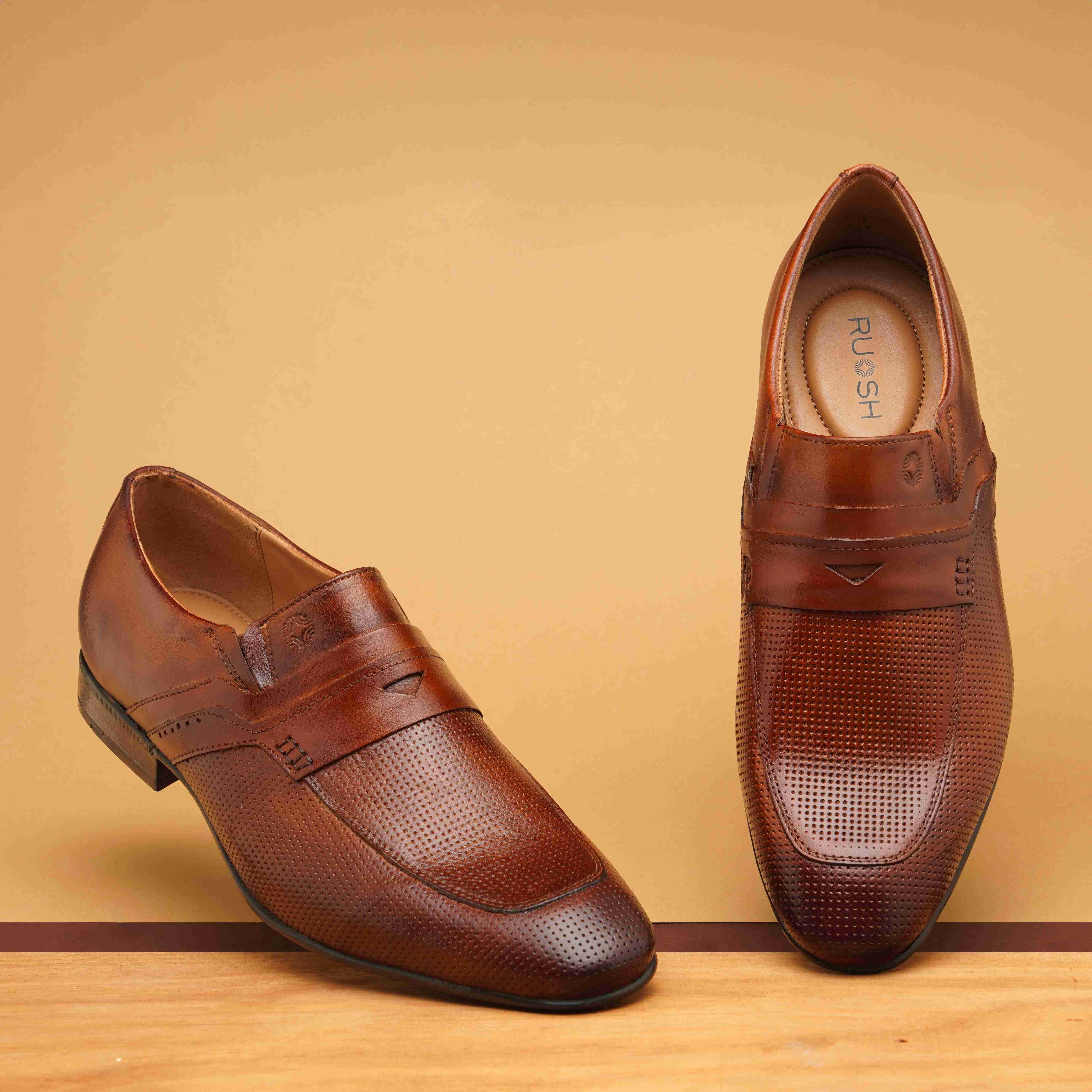 Ruosh Men Footwear Work-Lace-Up Formal