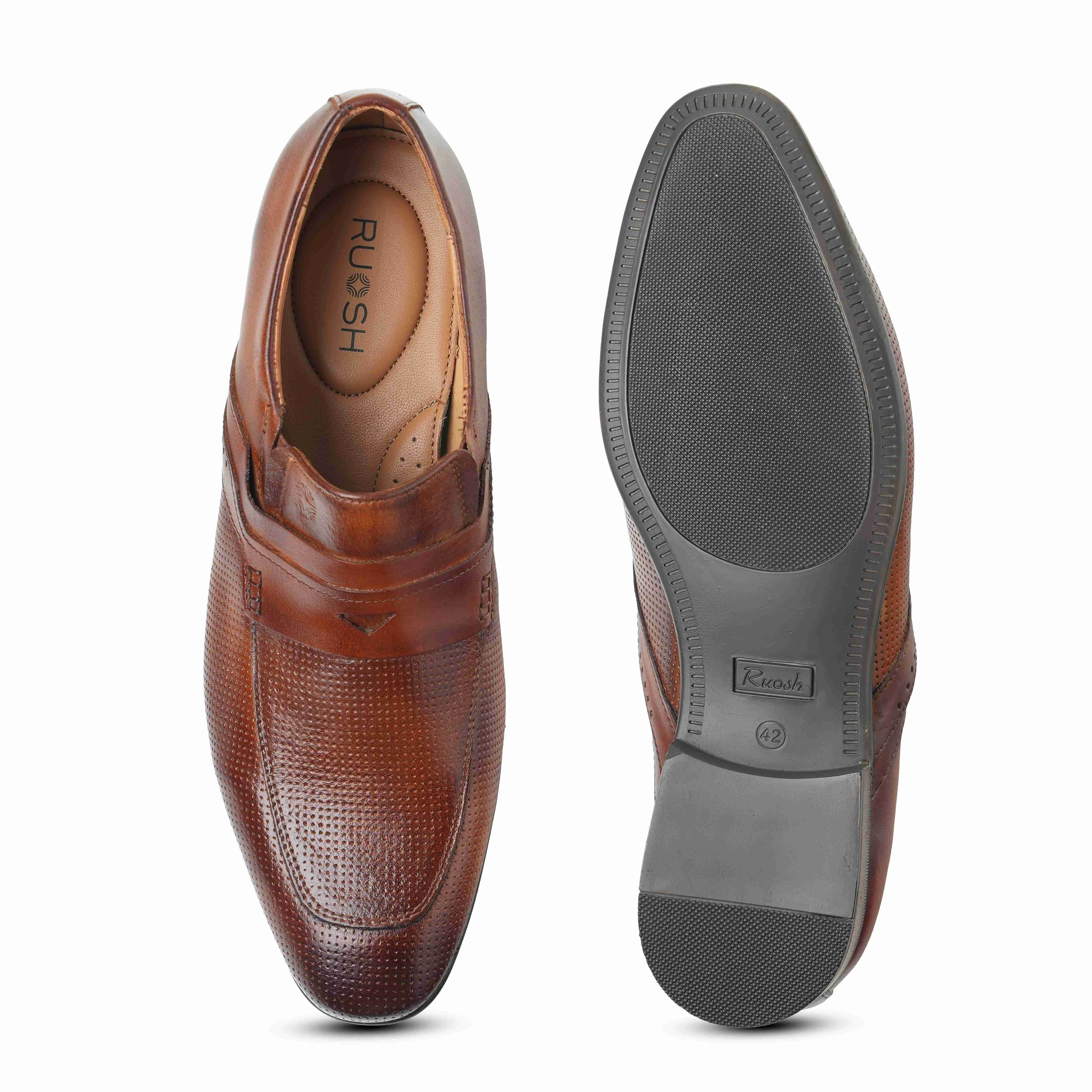 Ruosh Men Footwear Work-Lace-Up Formal