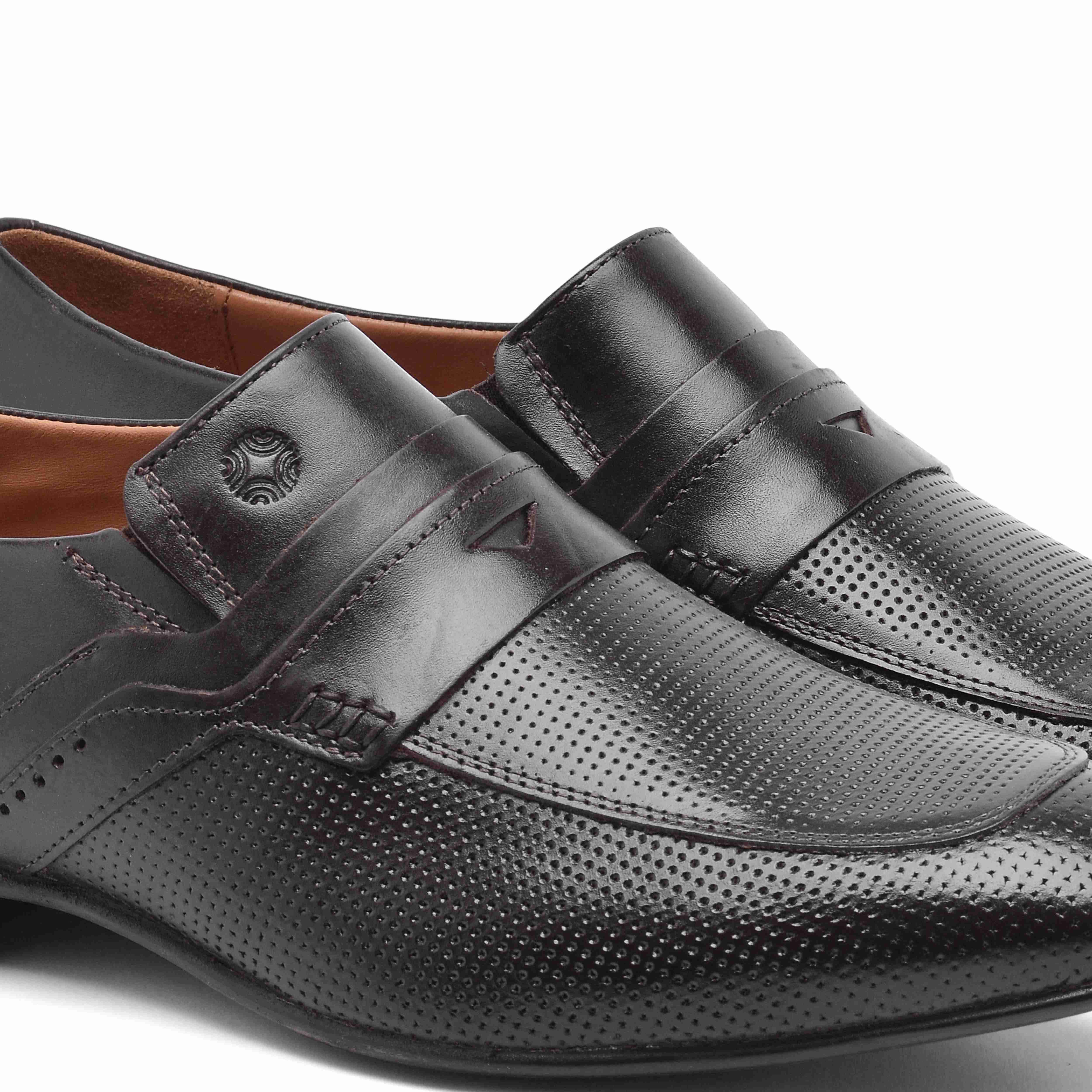 The Mattia Ruosh Men Brown Formal Slip-On