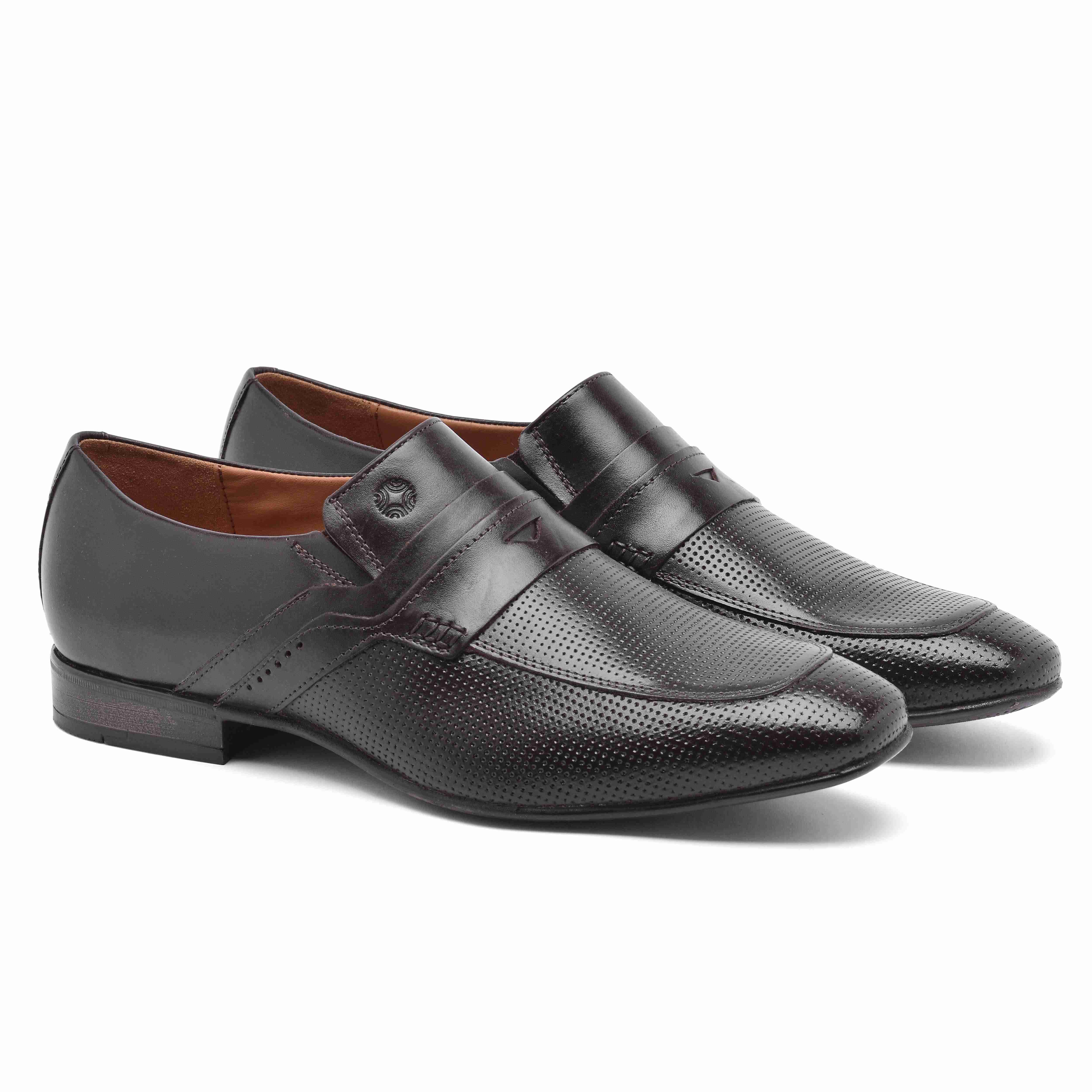 The Mattia Ruosh Men Brown Formal Slip-On