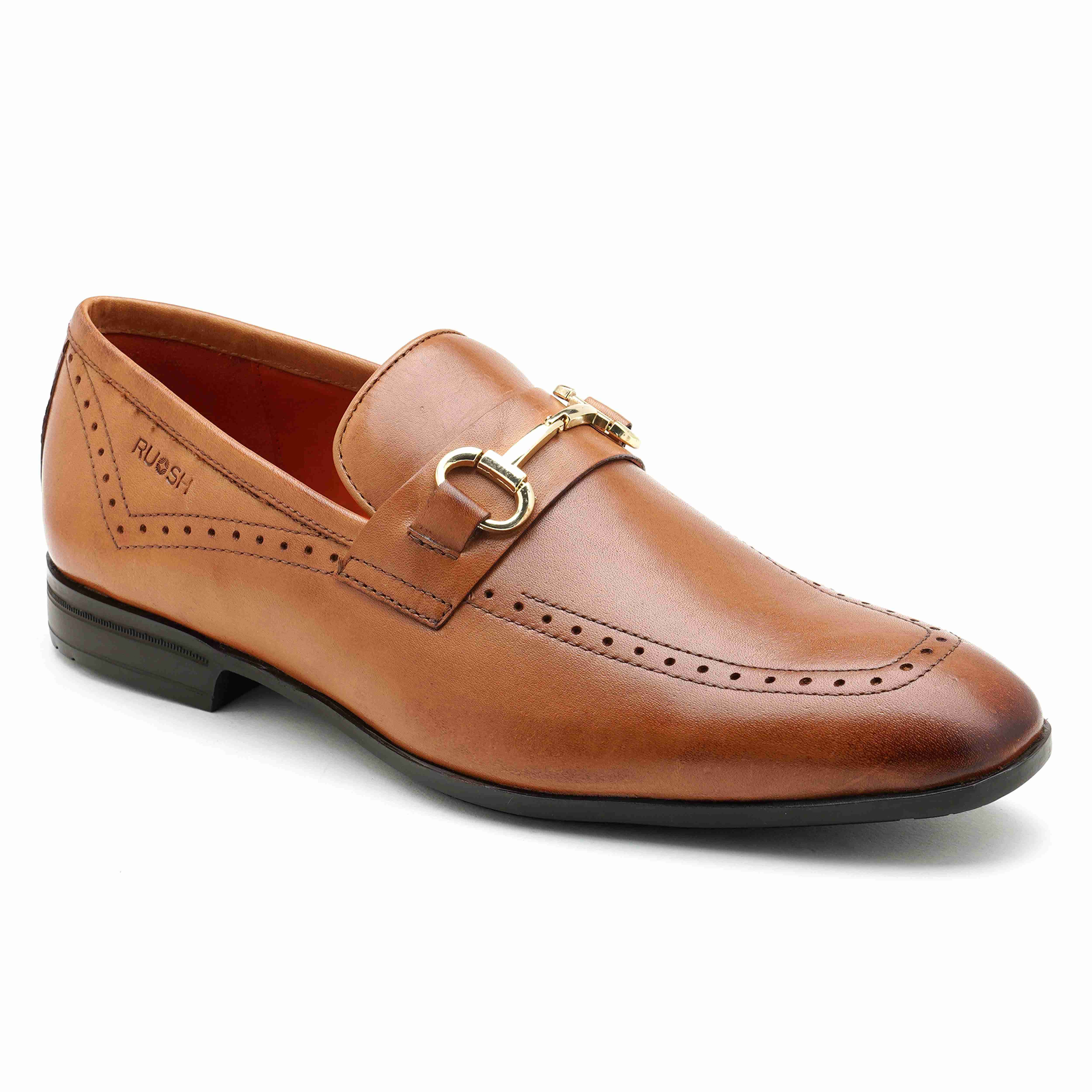 The Bordan Ruosh Men Tan Occasion Slip-On